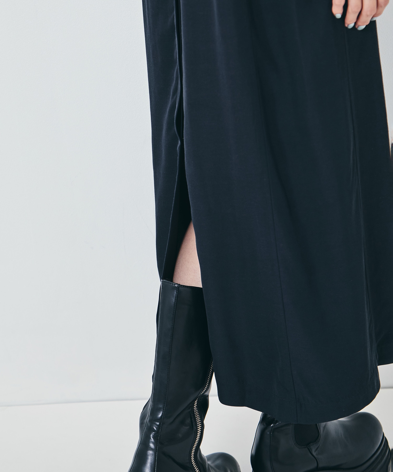 Rayon silk twill dress TOGA