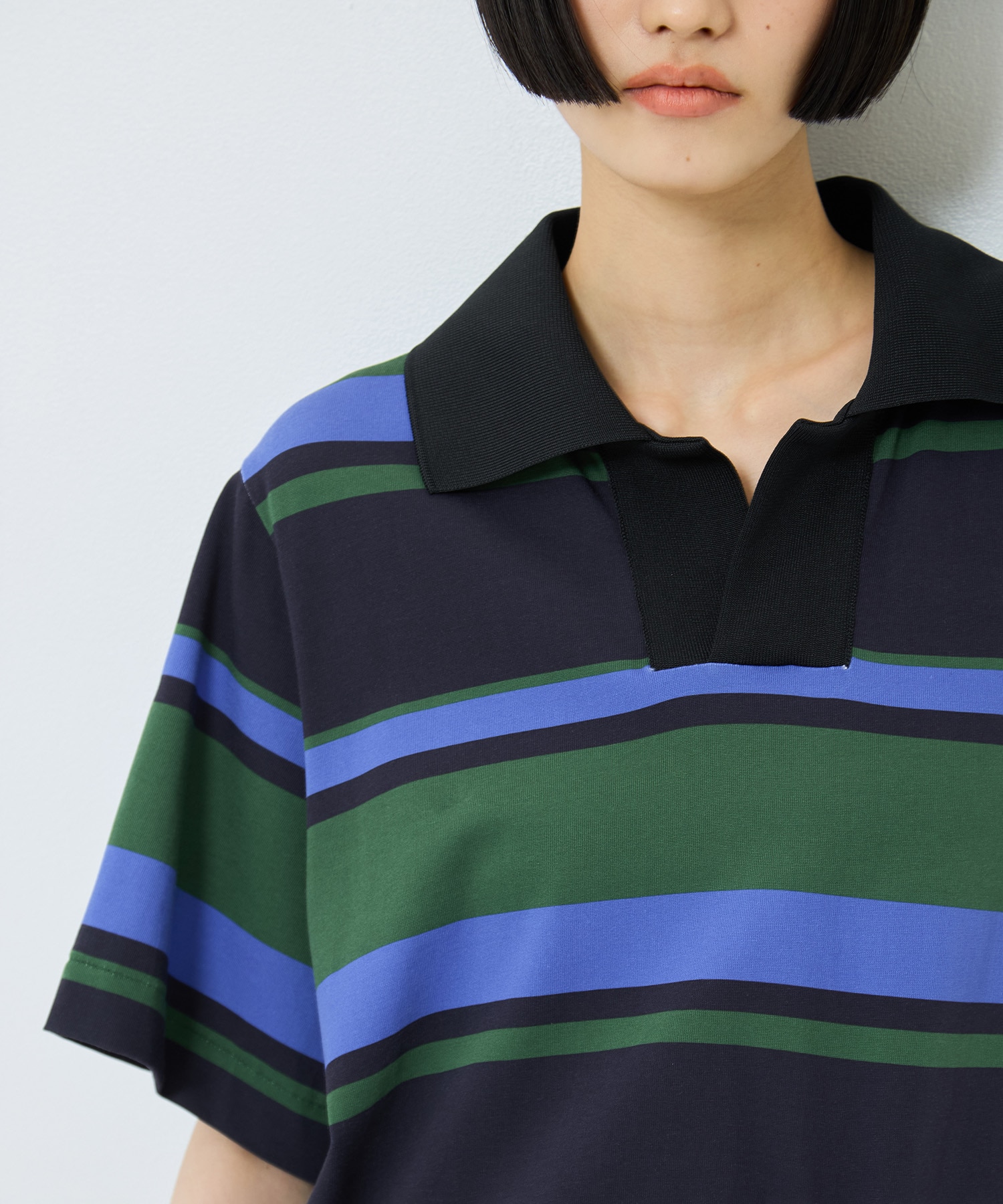 Border print dress TOGA