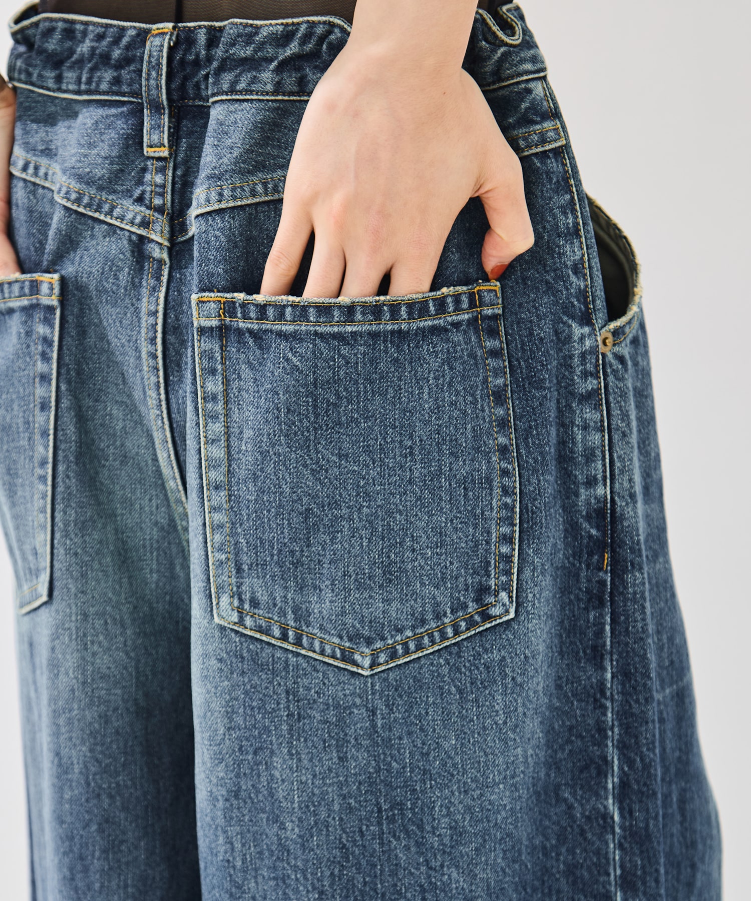 H.D Buggy jean-12oz Denim Needles