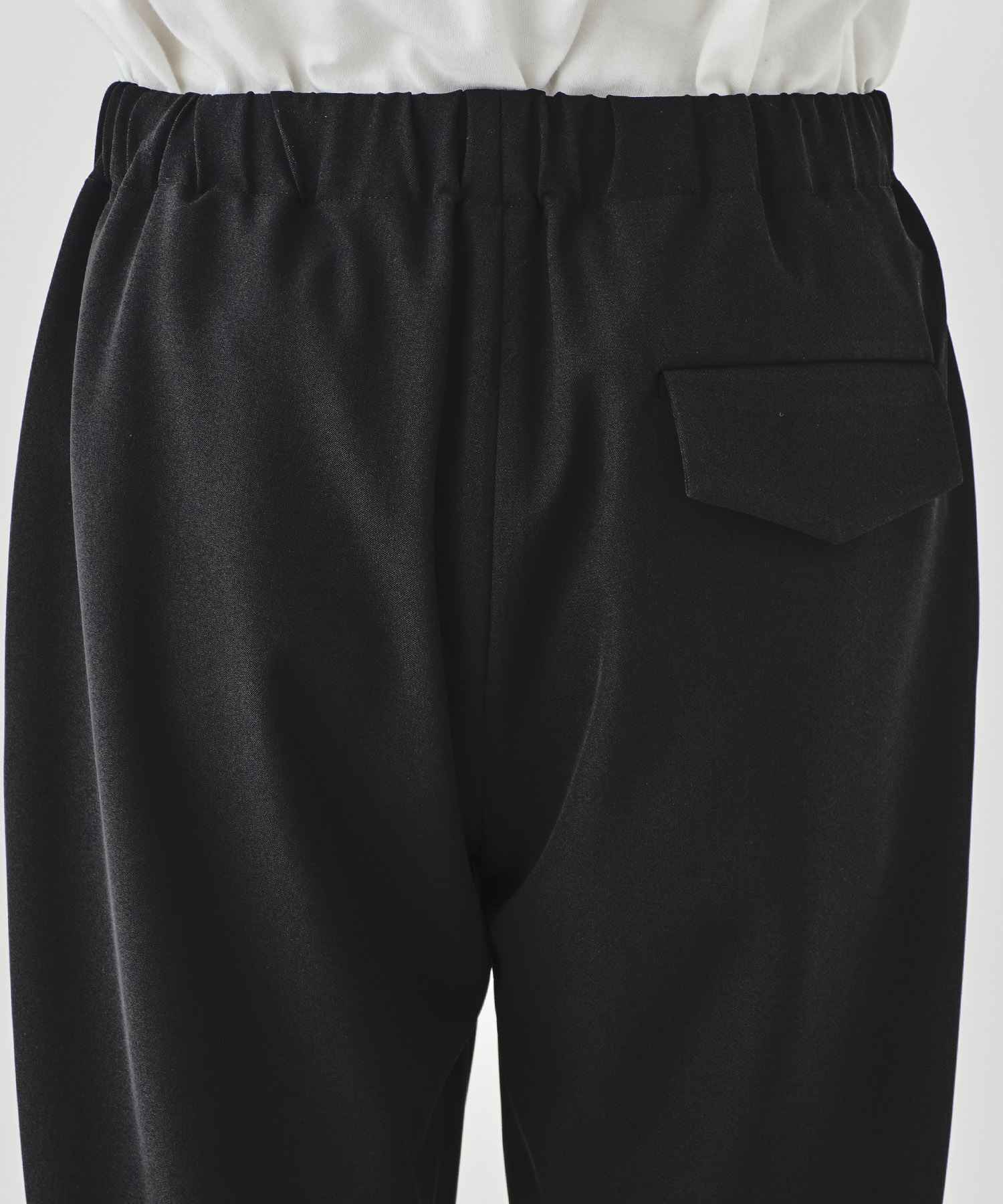 Stretch Twill  2 Tuck Wide Easy Pants CULLNI