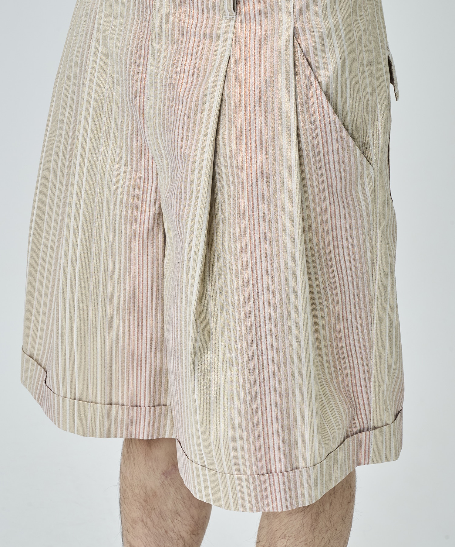 Glitter Stripe Cargo Shorts BED J.W. FORD