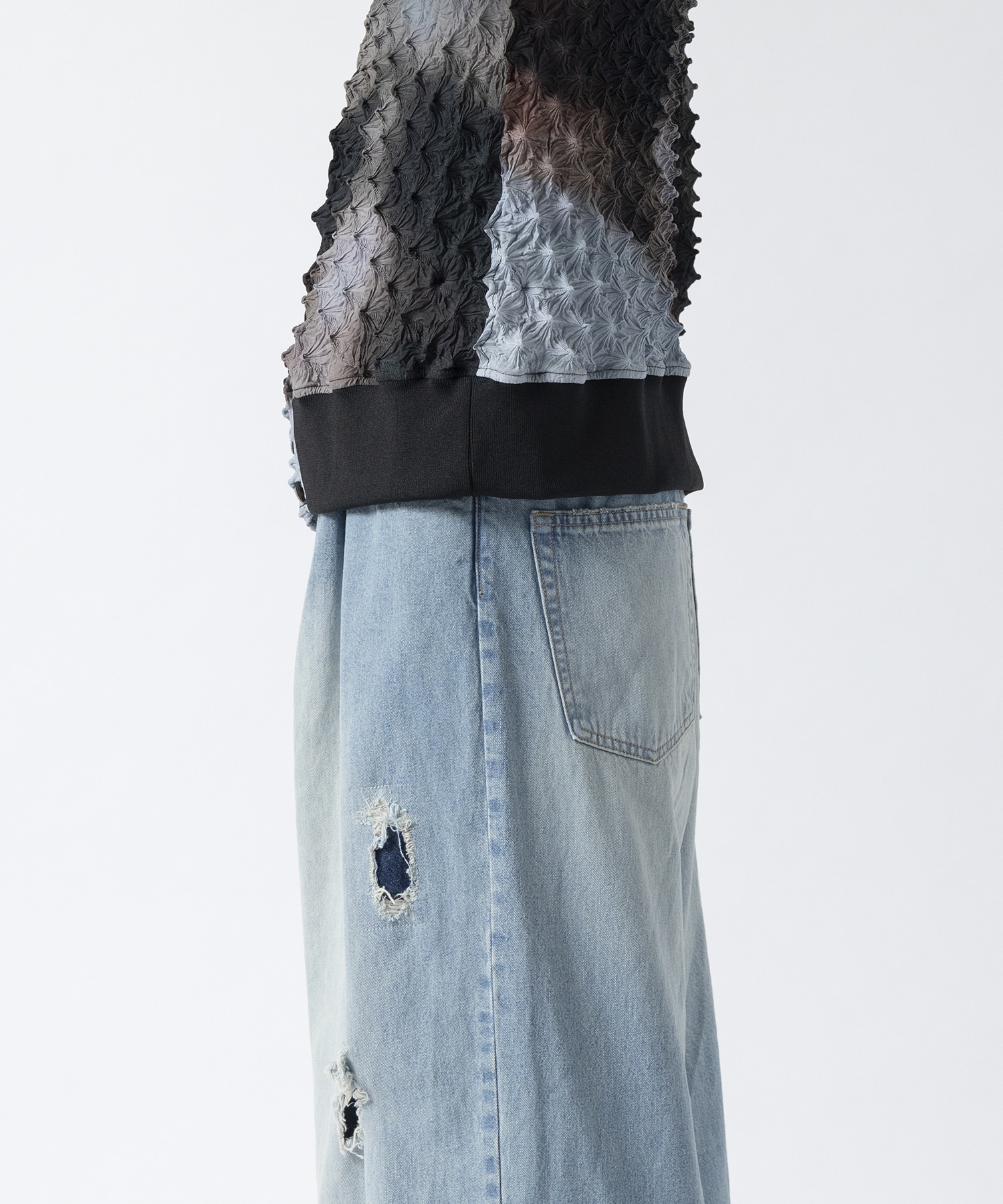 SPIKY VARSITY JACKET MASU