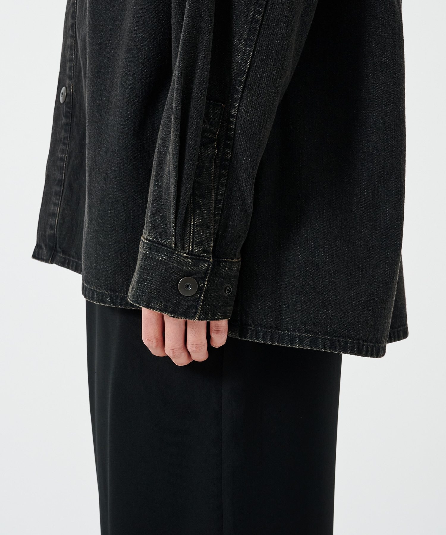 BLEACH OVERDYE DENIM SHIRTS STUDIOUS