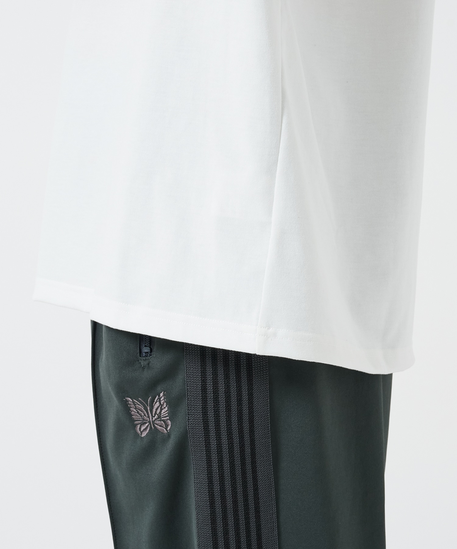 L/S Crew Neck Tee - Poly Jersey NEEDLES