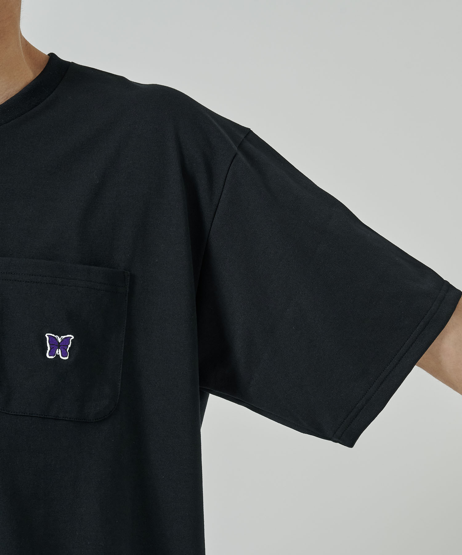 S/S Crew Neck Tee - Poly Jersey NEEDLES