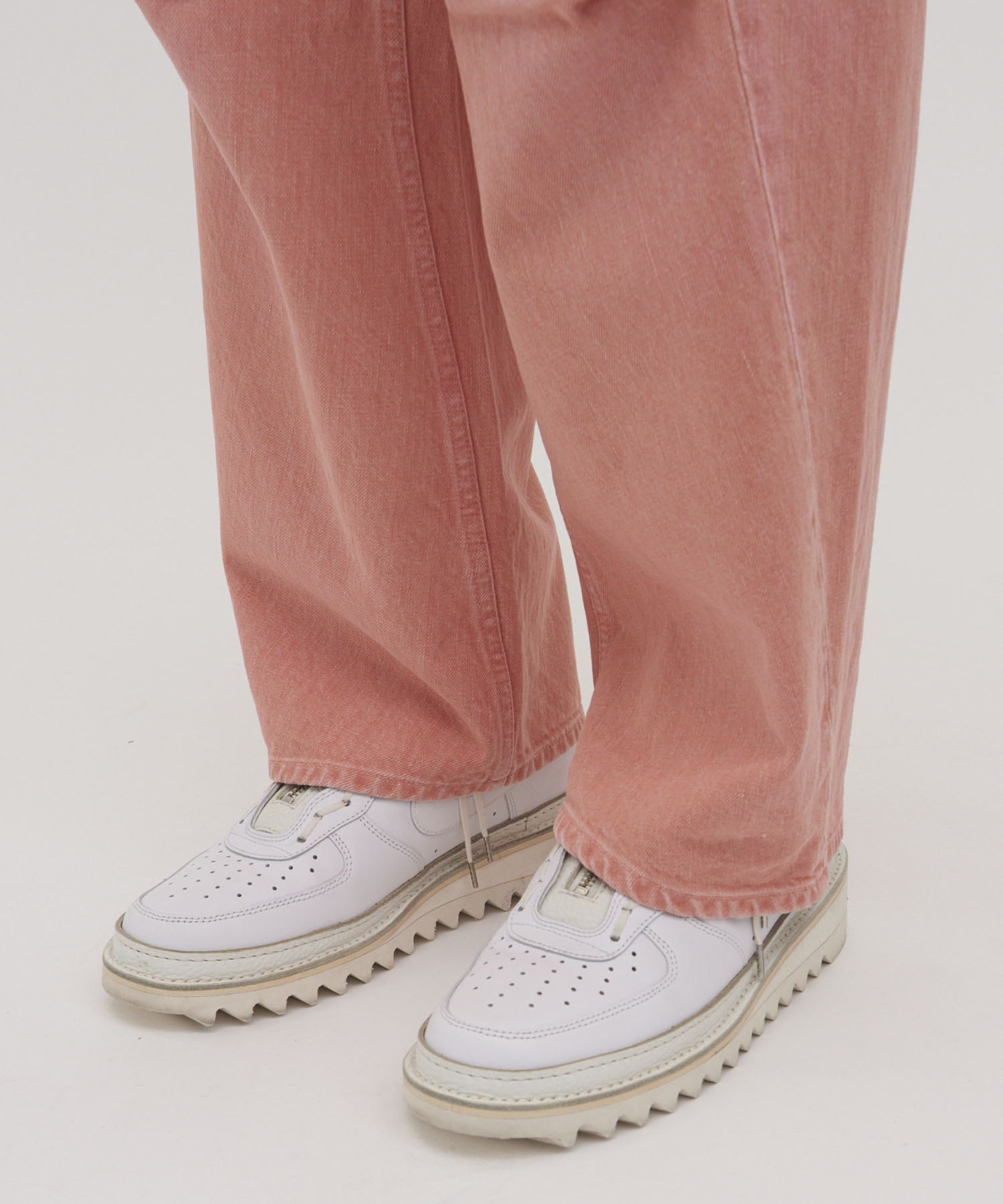 DRAPE OVER DENIM PANTS JieDa