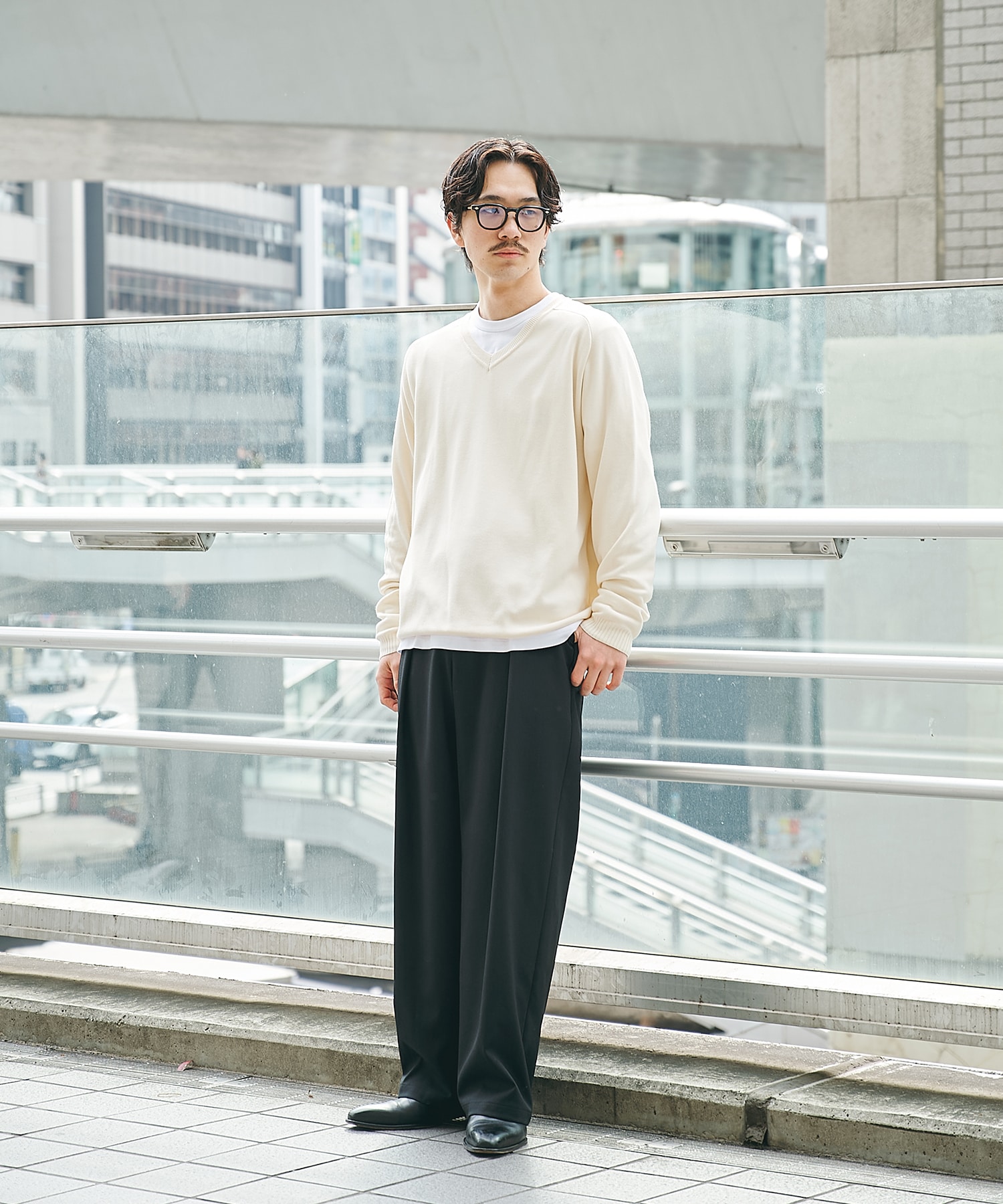 Non-Mulesed Easy Slacks STUDIOUS