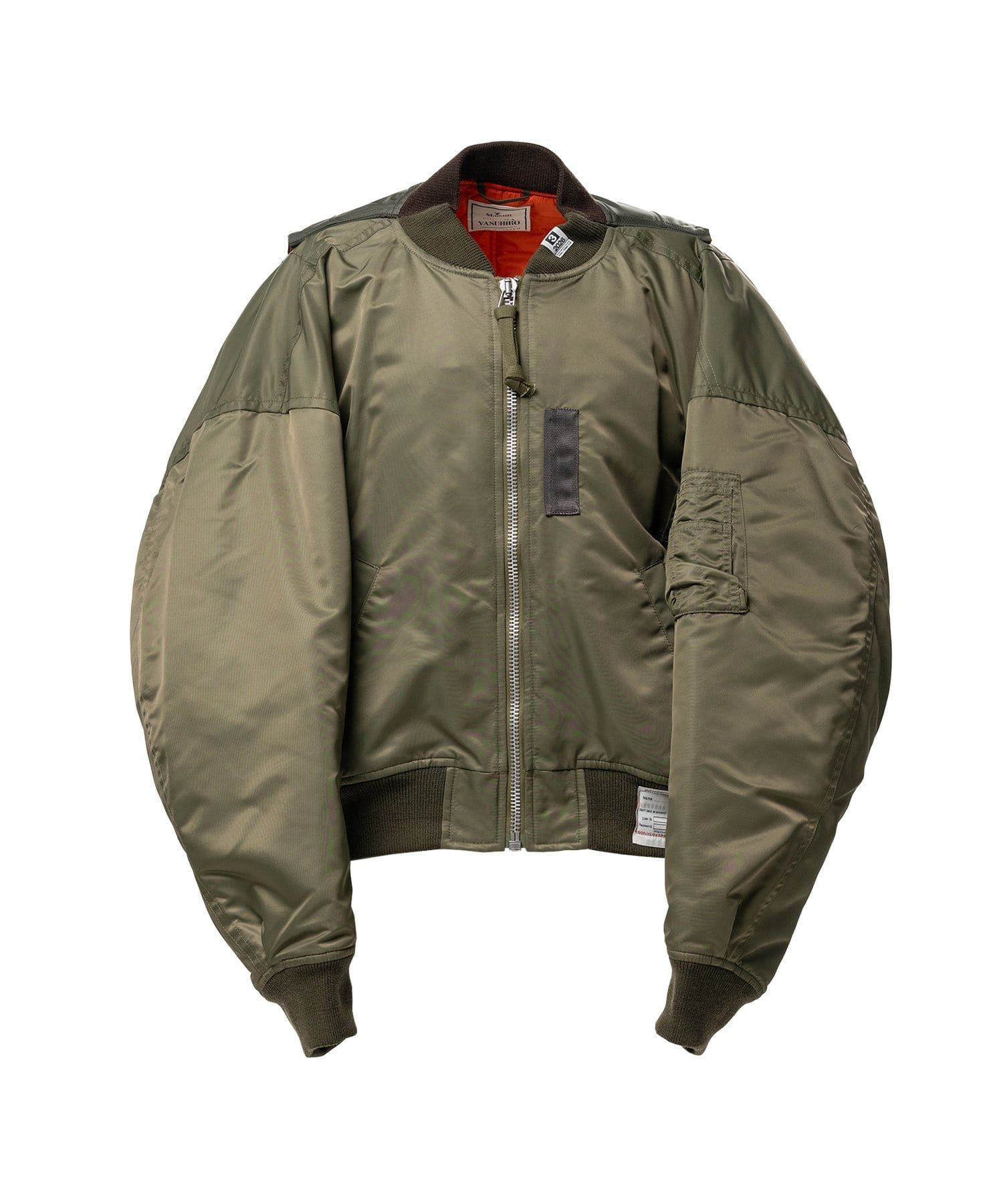 BACK VEST BOMBER JACKET Maison MIHARA YASUHIRO