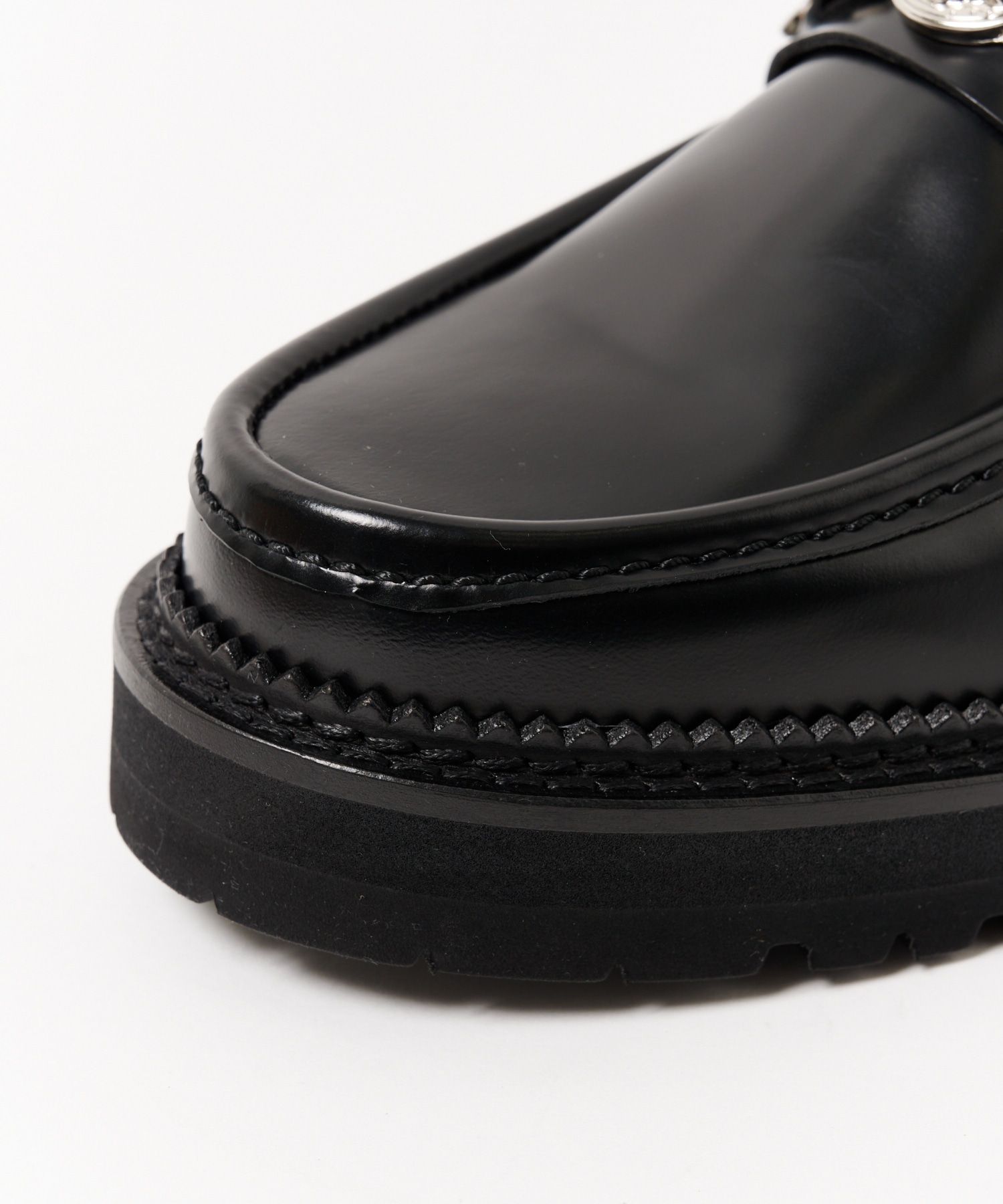 BLACK POLID SHOES TOGA VIRILIS