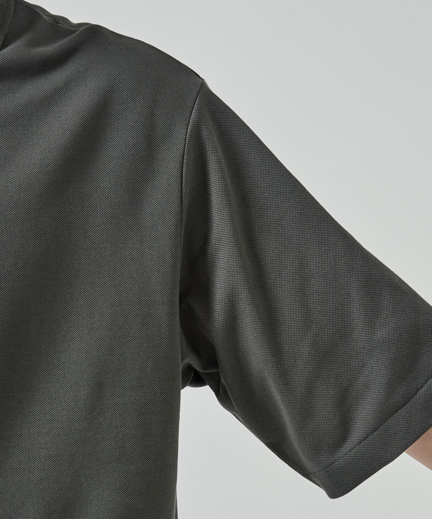 オーガニックコットン強燃ドライカノコ / ワンボタンポロS/S TEE MARKAWARE/marka