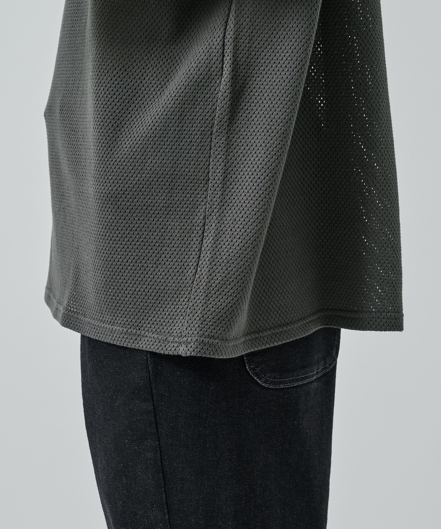 〈別注〉オーガニックコットンメッシュTシャツ MARKAWARE/marka