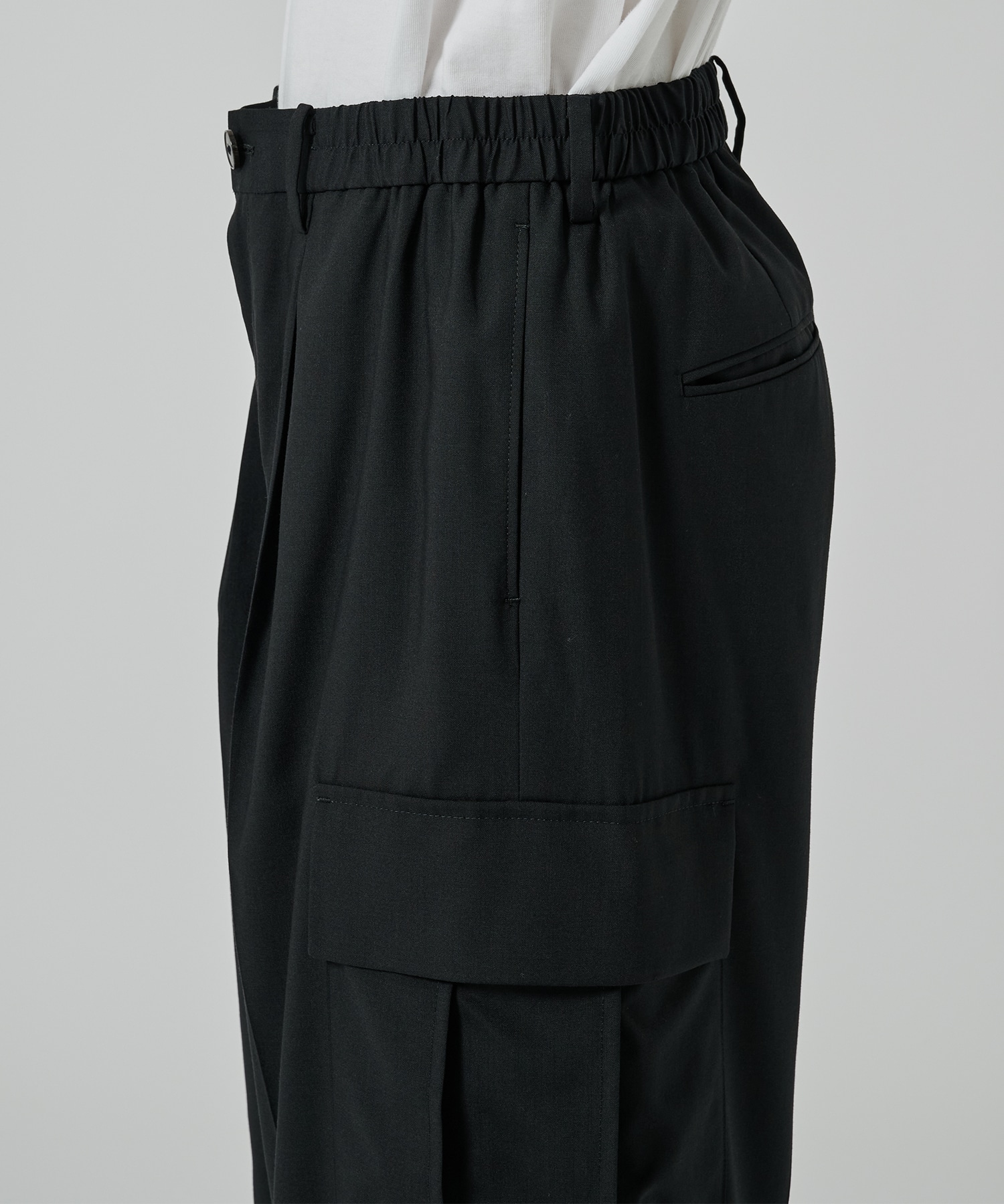 【涼しいウール】COOL WOOL CARGO PANTS STUDIOUS