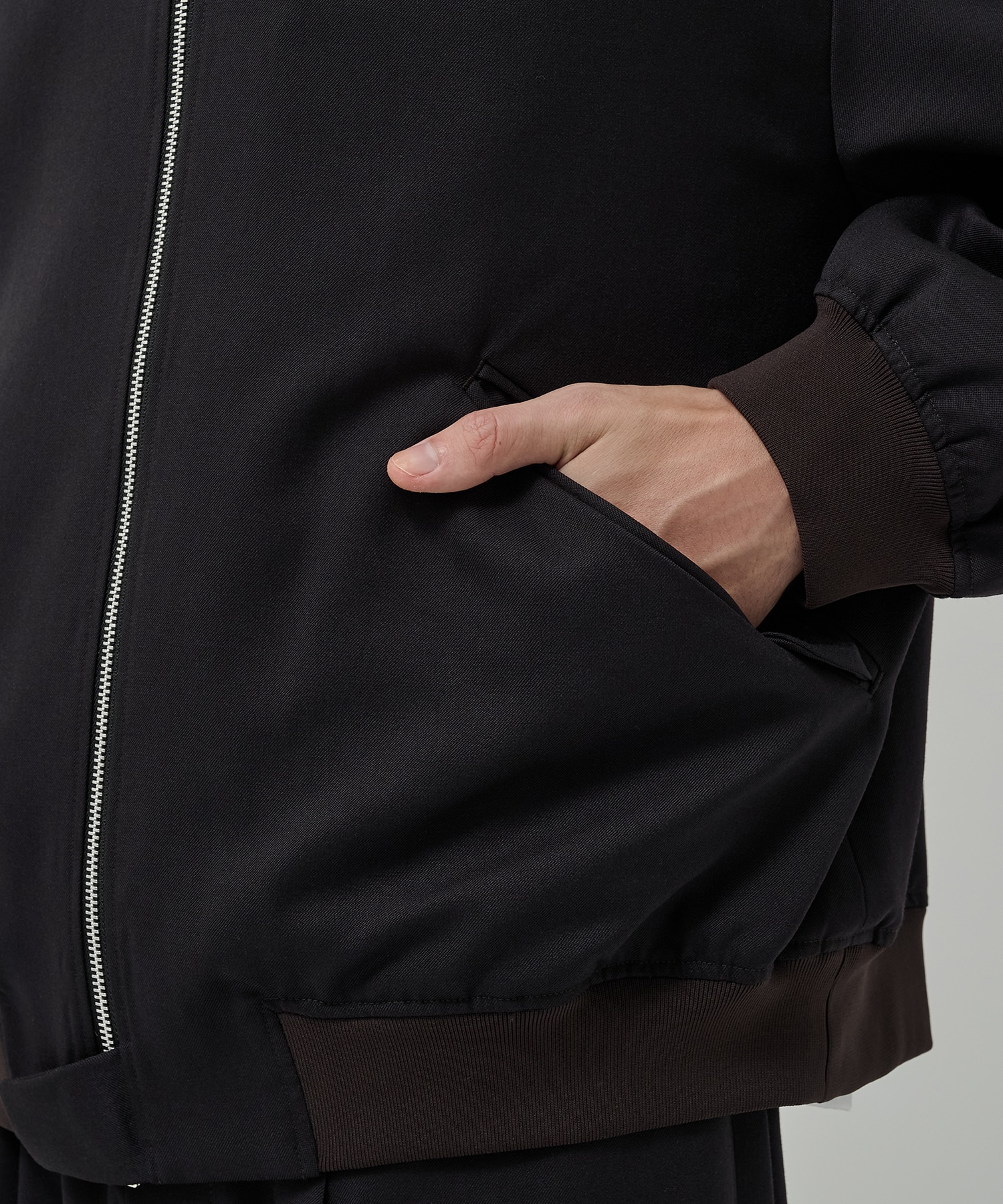 BAP WOOL BOMBER JACKET STUDIOUS