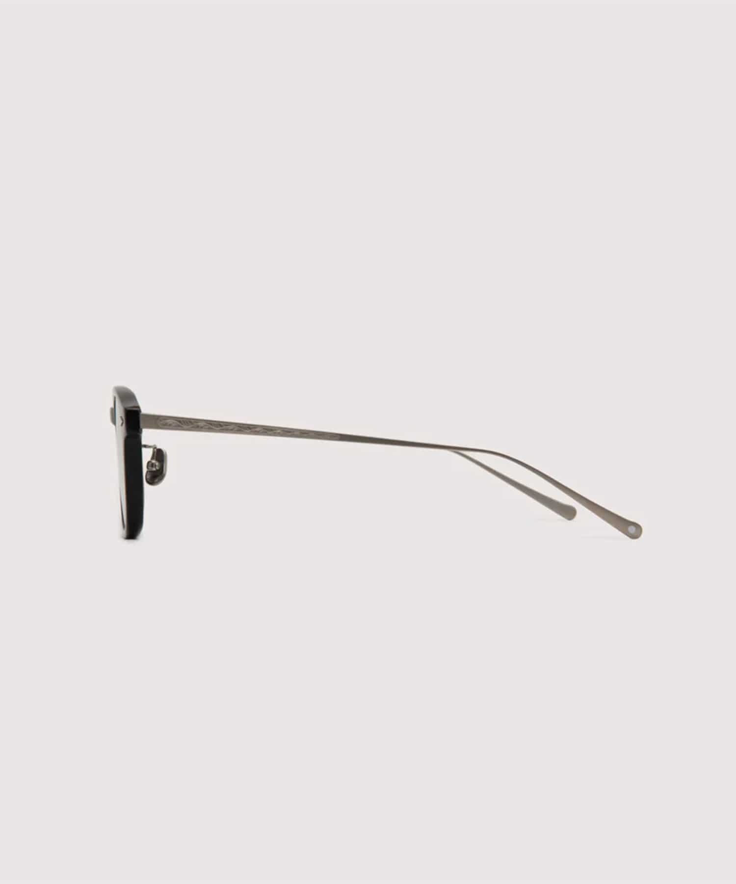 JIFUSAN #1 GLOSS BLACK × CLEAR to GREY NOCHINO OPTICAL