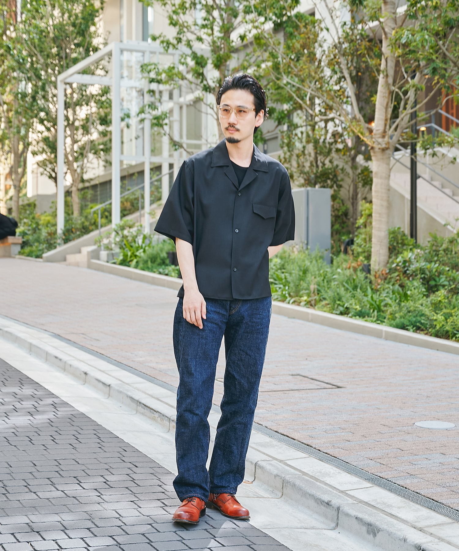 Extra Wool Open Shirts STUDIOUS