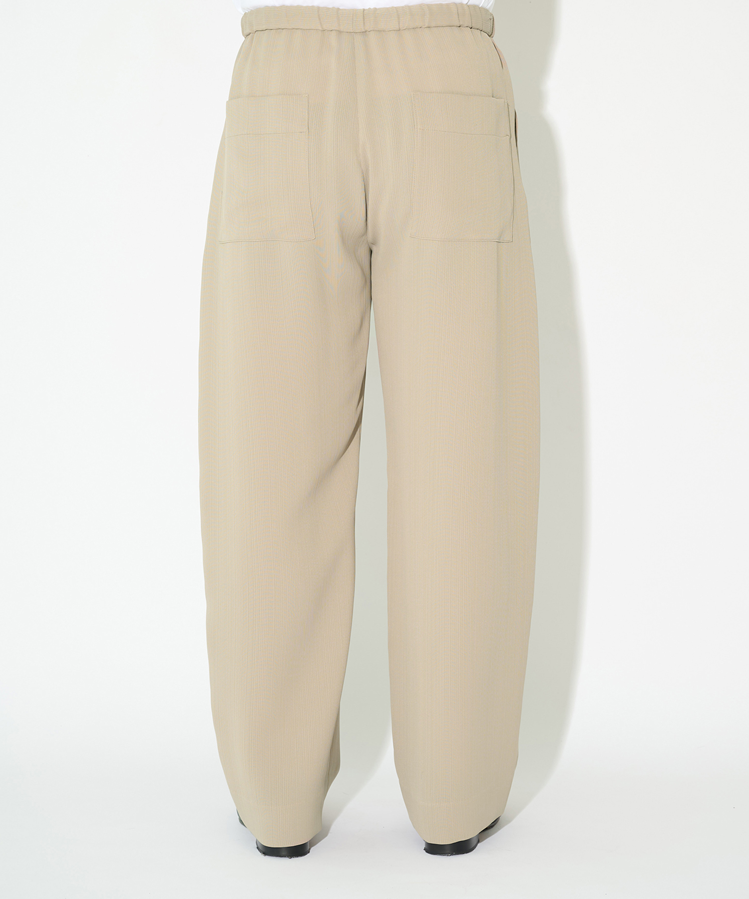 別注 Cord pique Drawstring Relaxed Pants CULLNI
