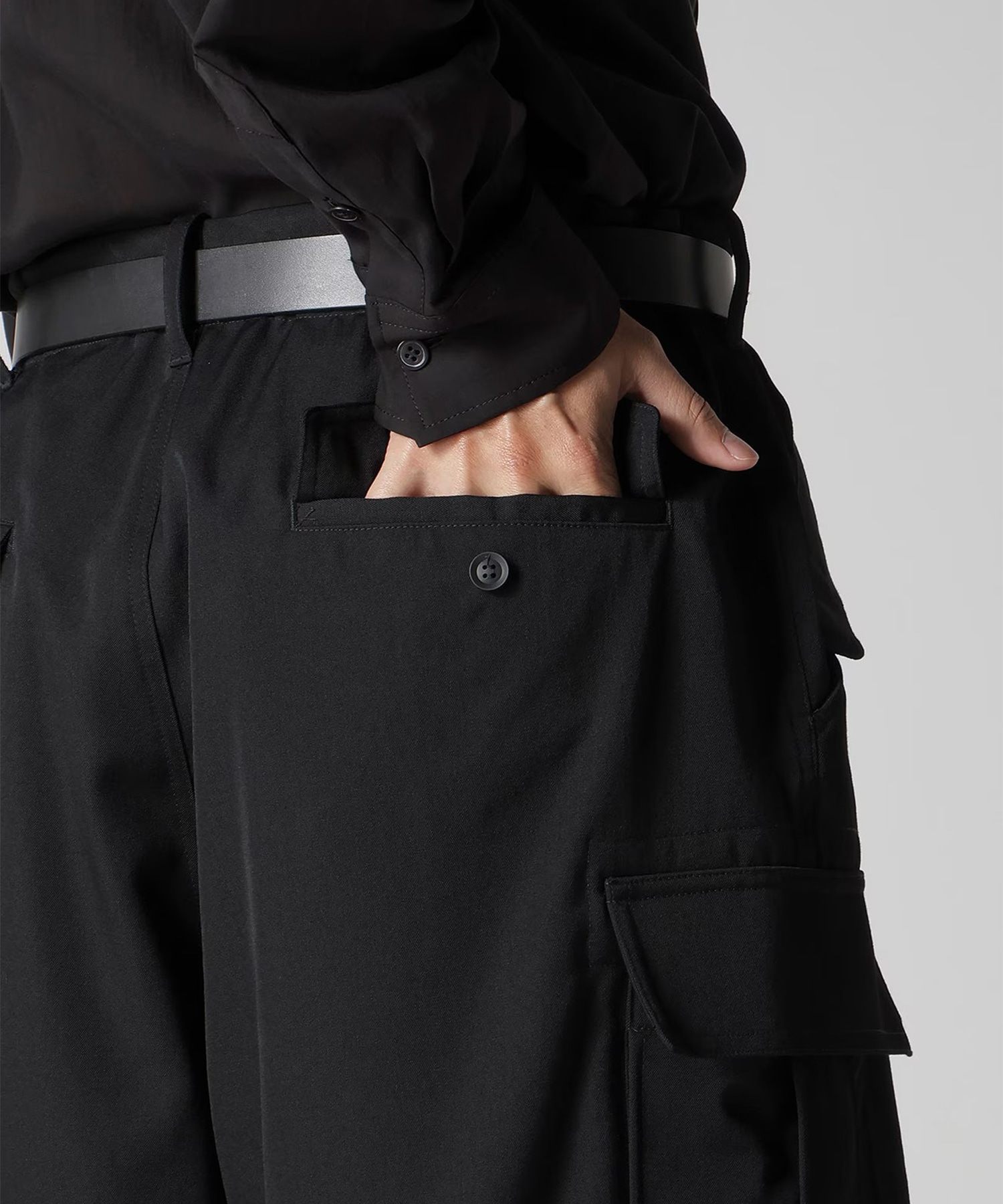 HK-P09-100 CARGO SHORTS Yohji Yamamoto