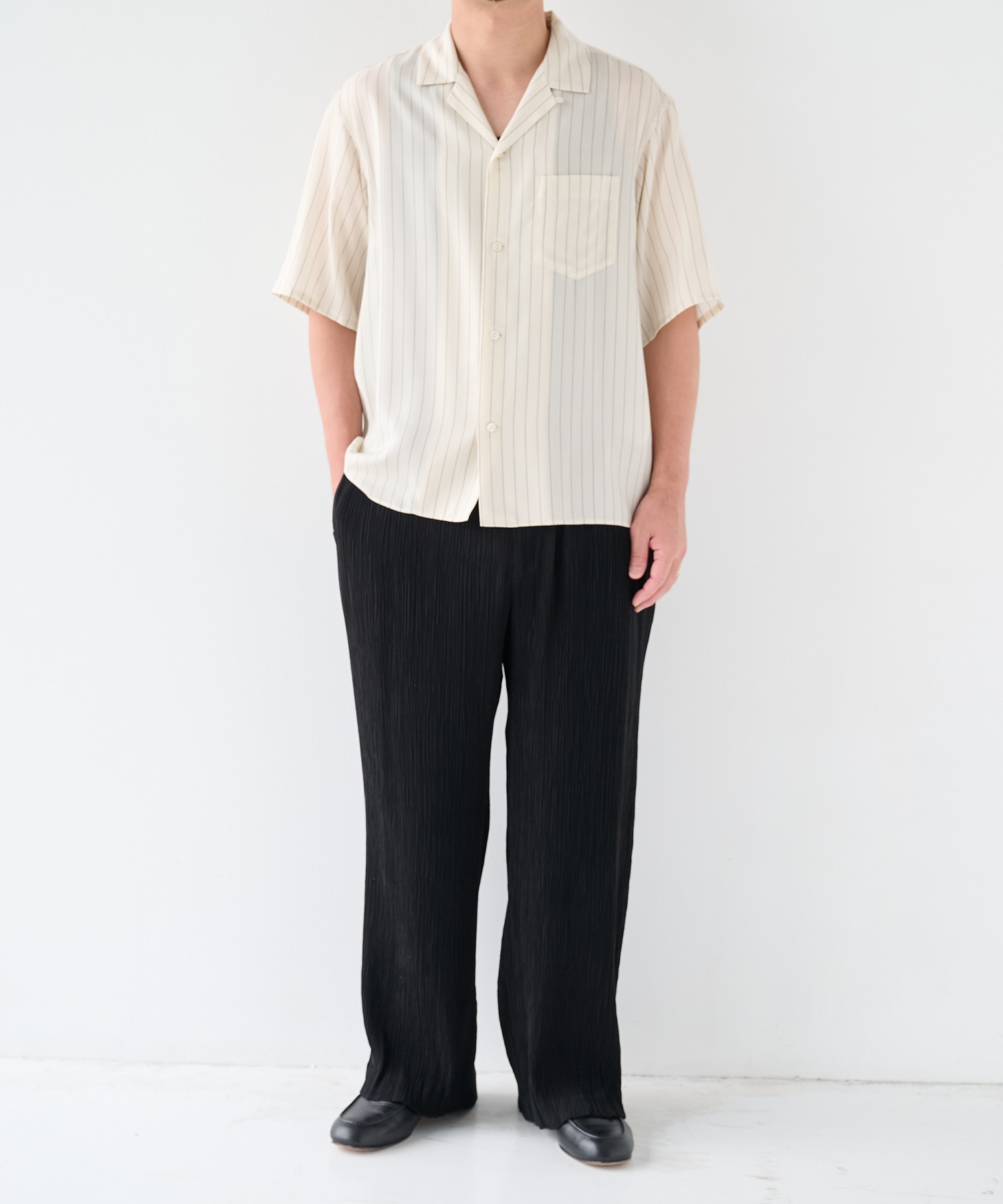 Silky Pleats Easy Pants STUDIOUS