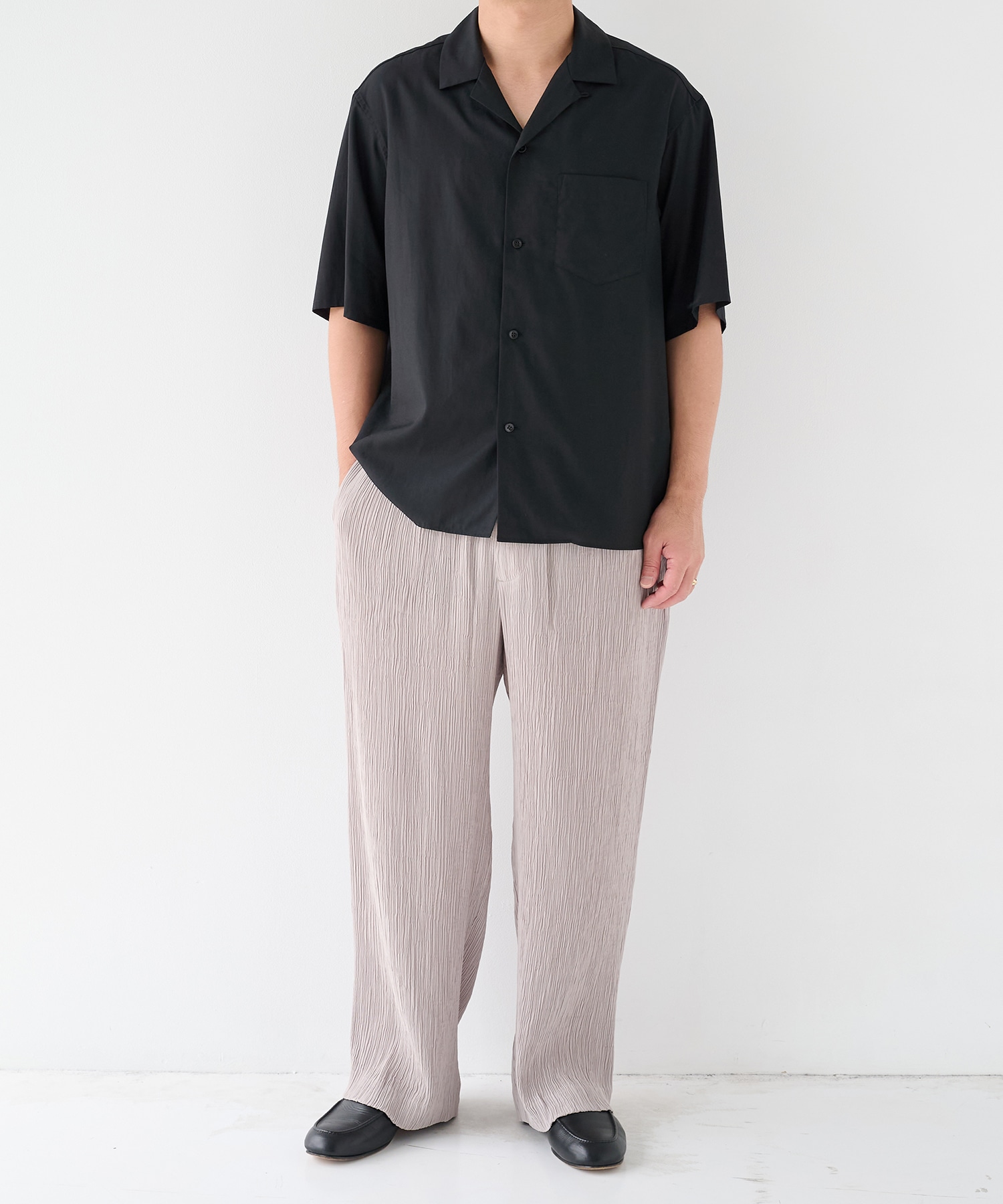 Silky Pleats Easy Pants STUDIOUS