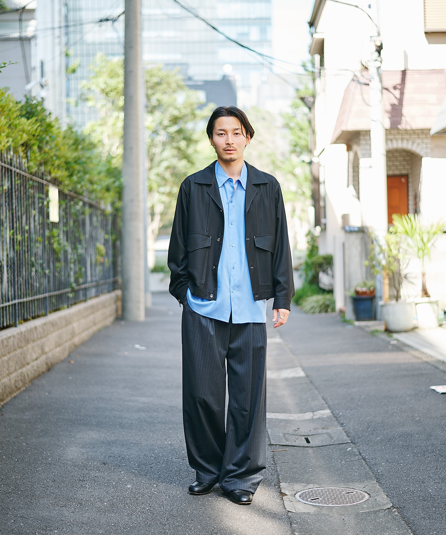 2Tuck Curve Slacks STUDIOUS