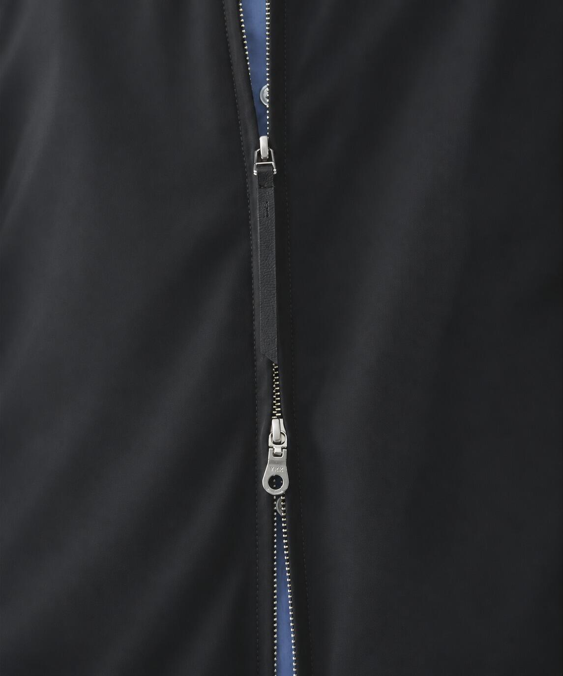 Leather collar Balloon Blouson STUDIOUS