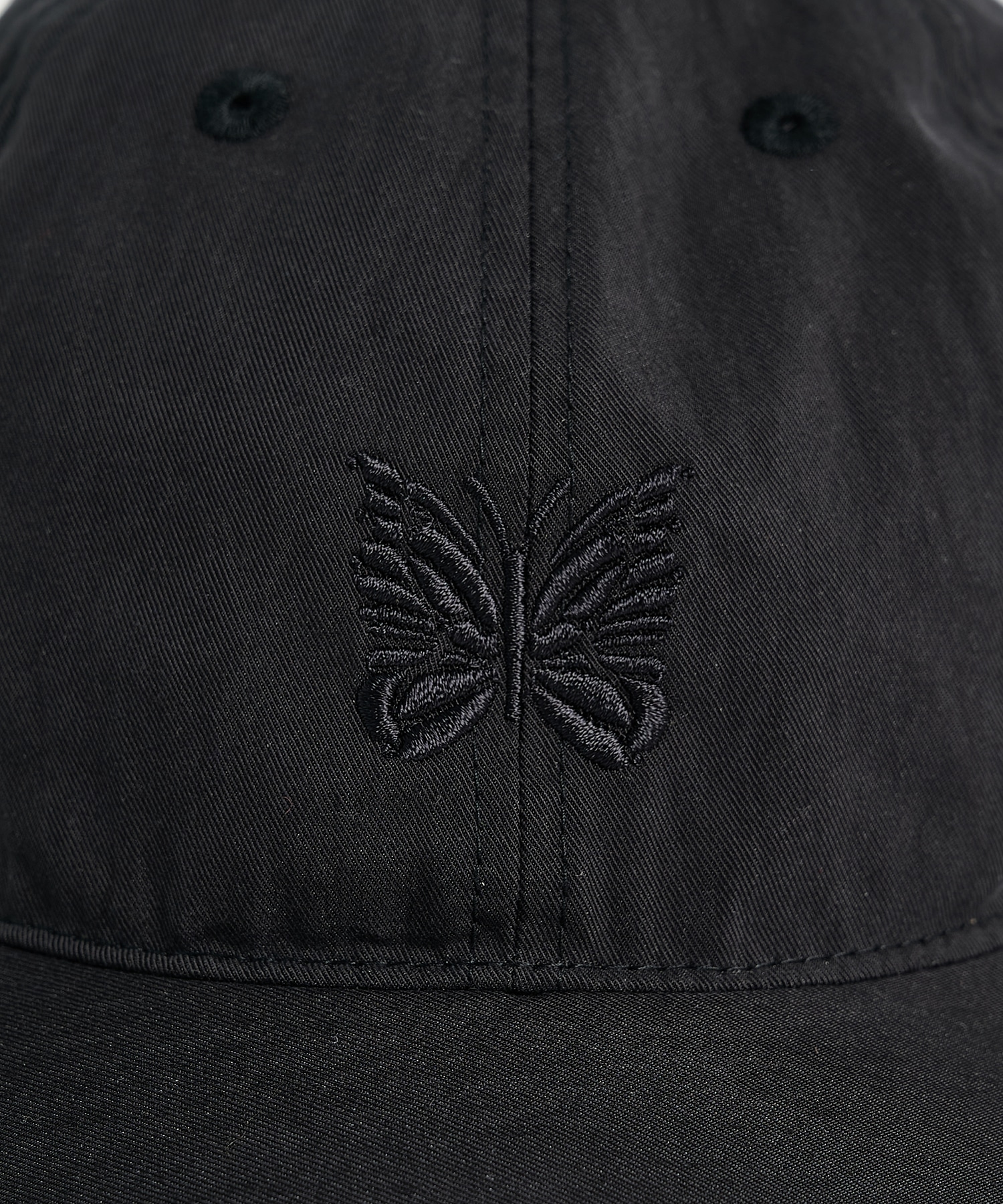 別注 Nylon Cap - Papillon Embroidery BLACK NEEDLES