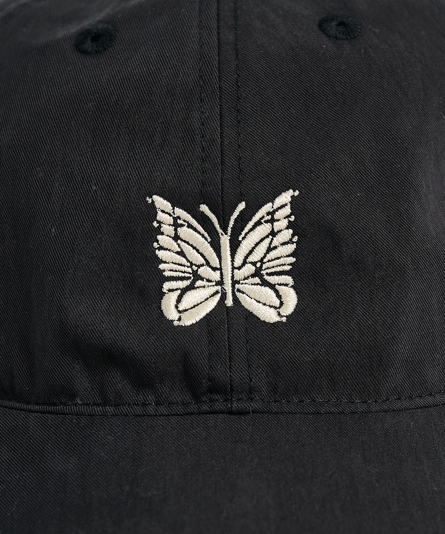 別注 Nylon Cap - Papillon Embroidery IVORY NEEDLES