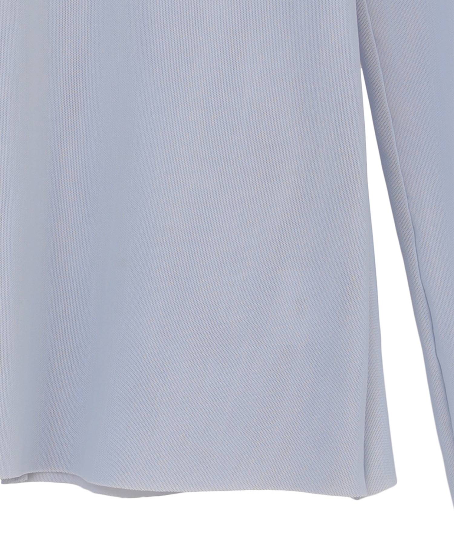 SHEER MESH CREW NECK TOPS CLANE