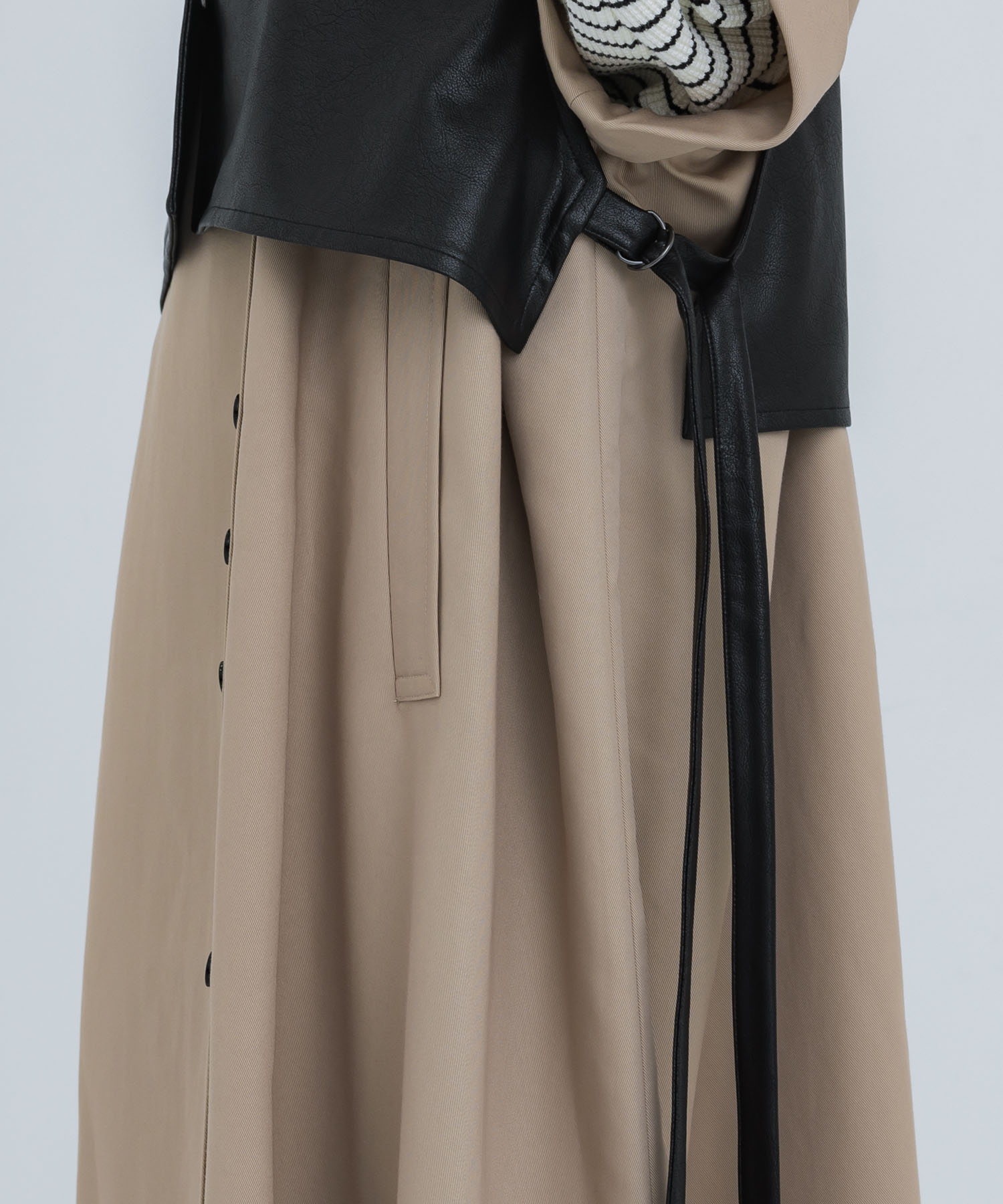 TRENCH MULTI WAY LONG VEST AMERI