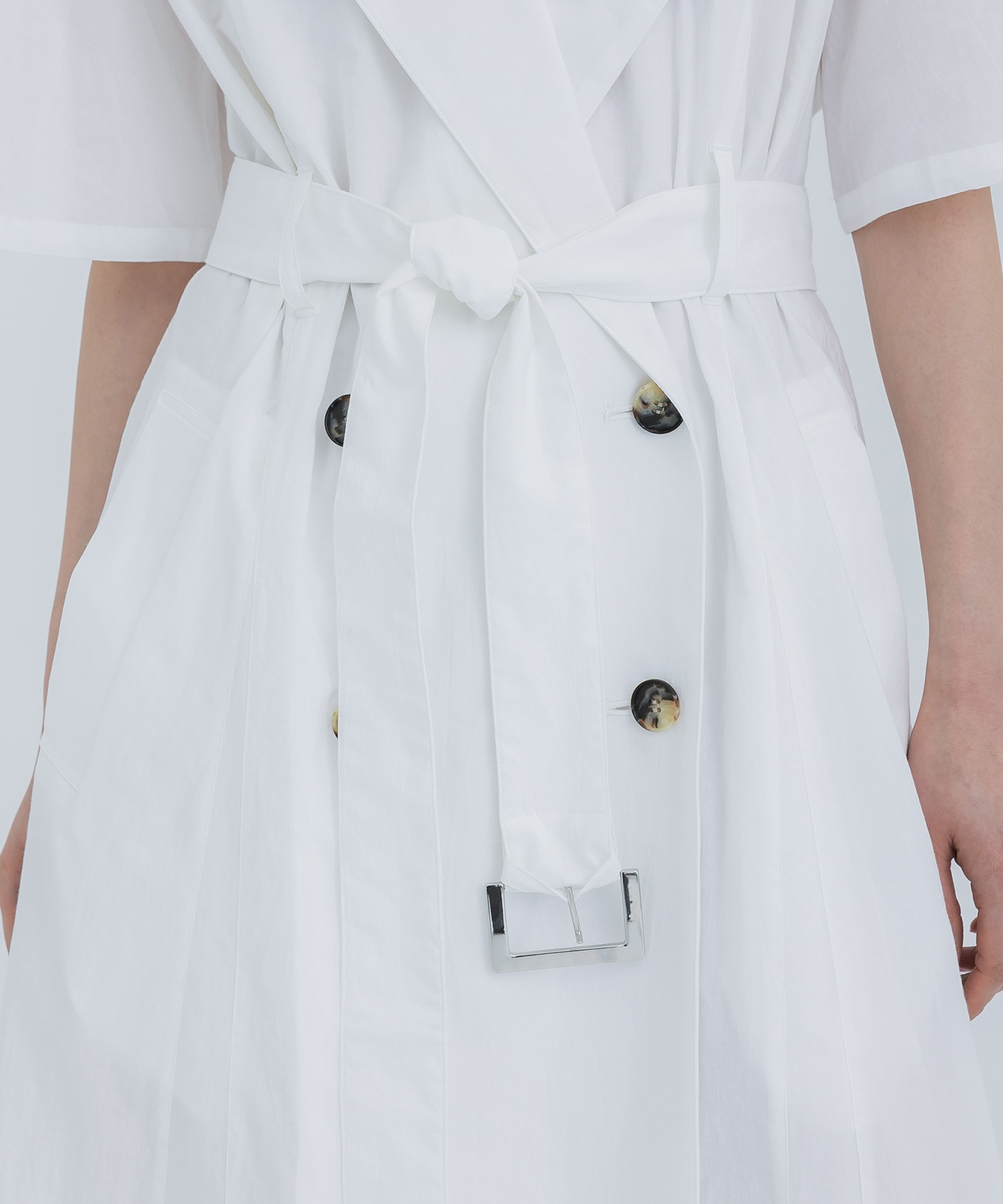 Leila trench dress WH AKIRANAKA