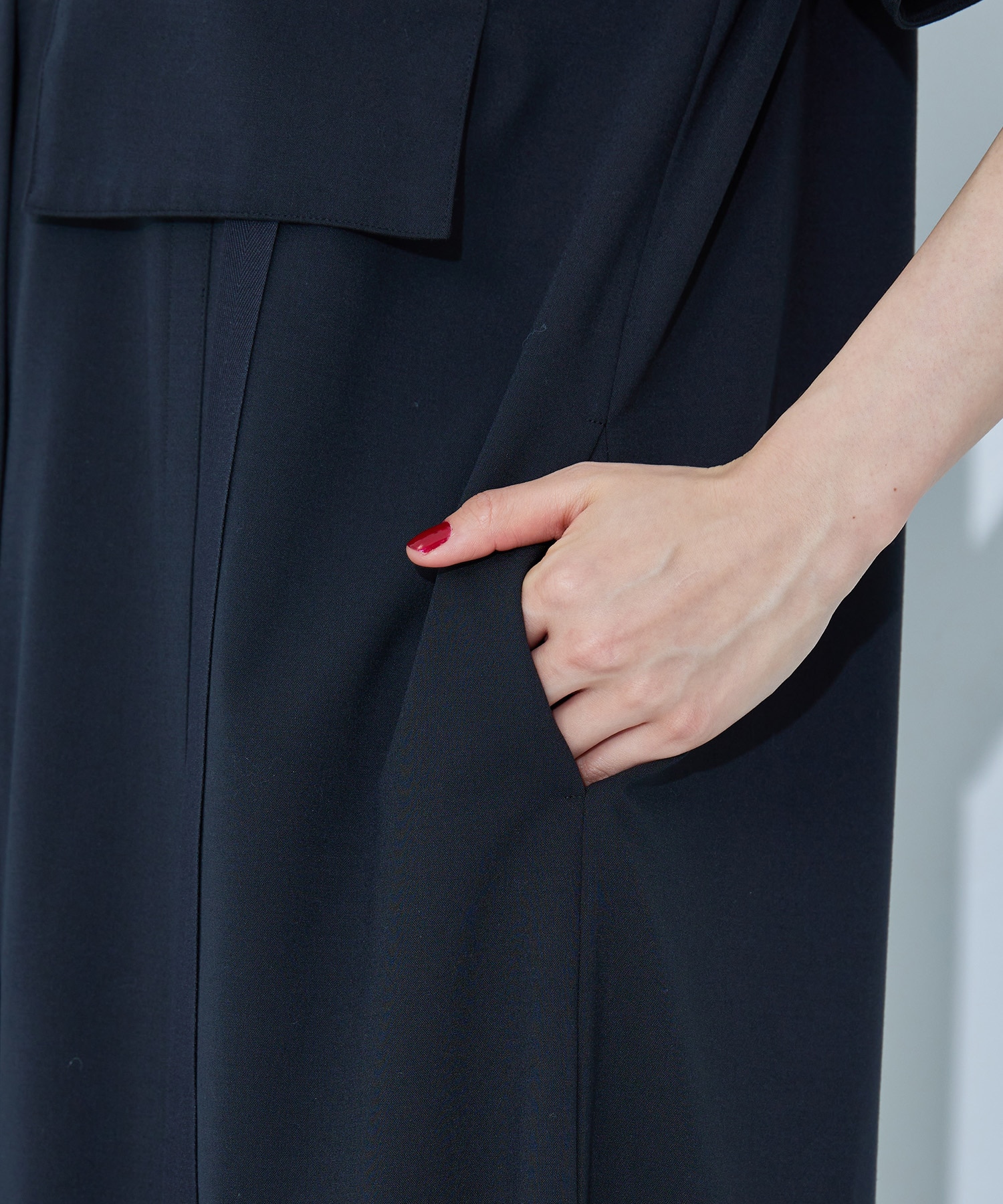 Half Sleeve Shirt Dress STUDIOUS