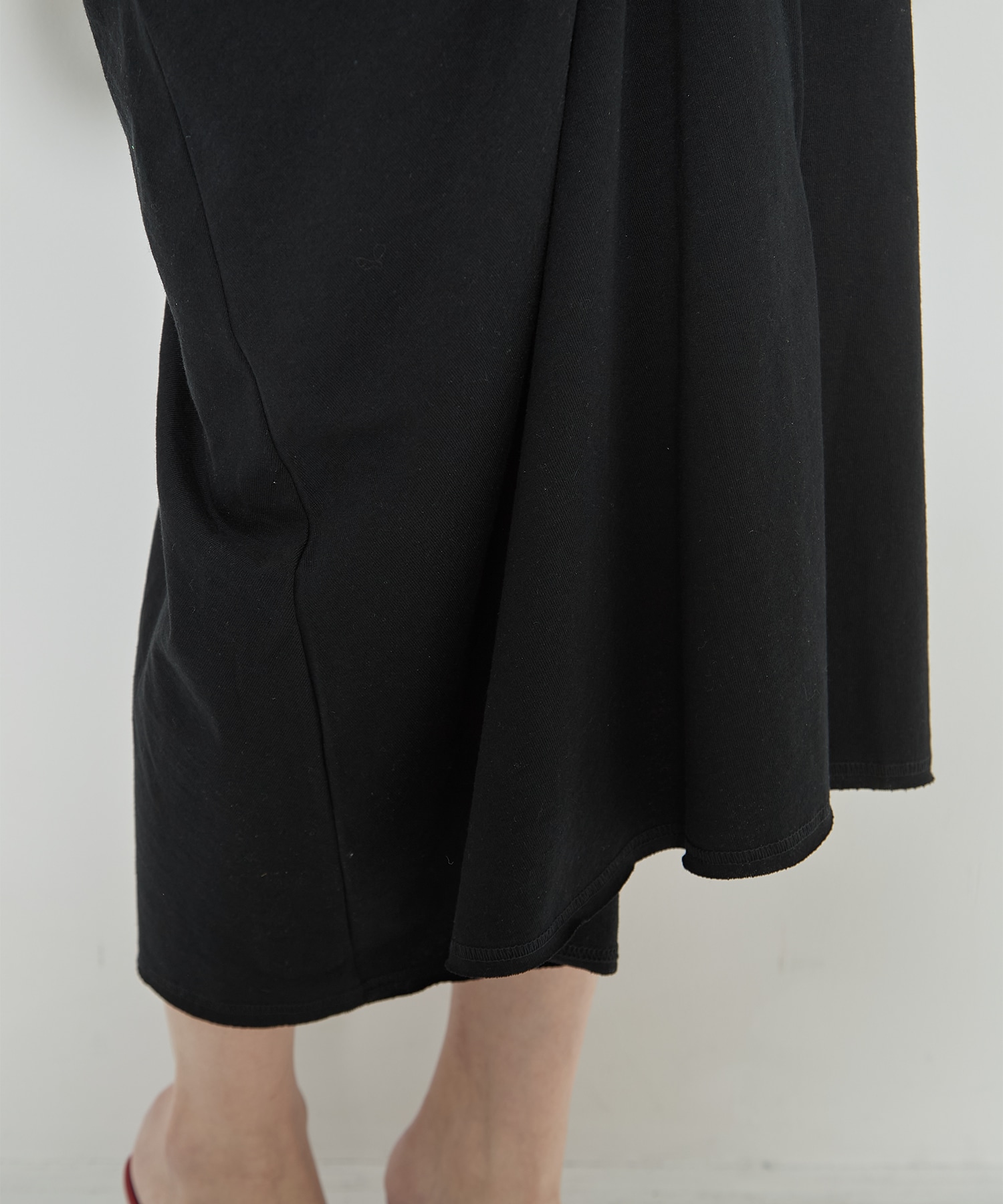 ギャザリングロングドレス T sulvam