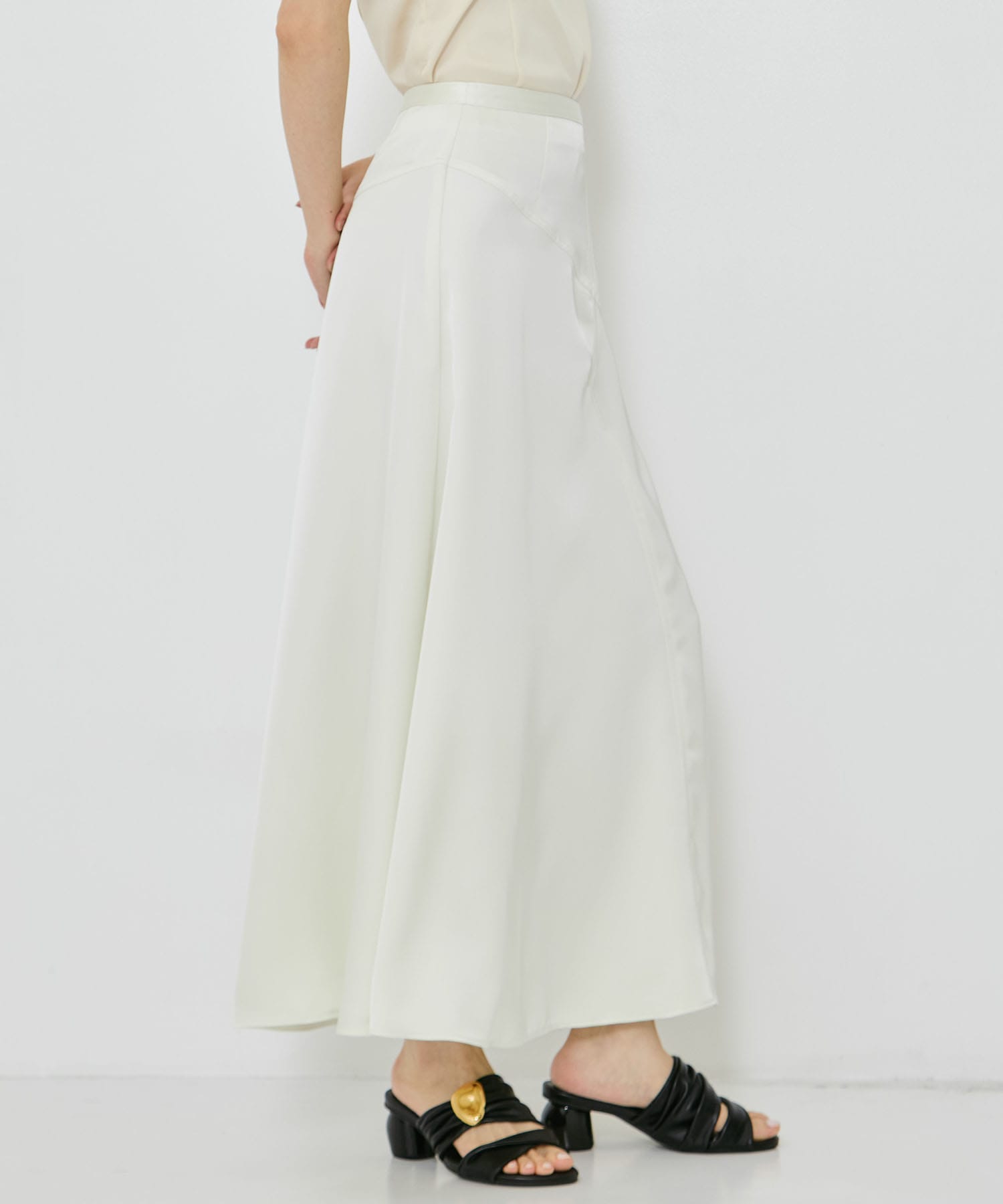 Stretch Satin Skirt STUDIOUS