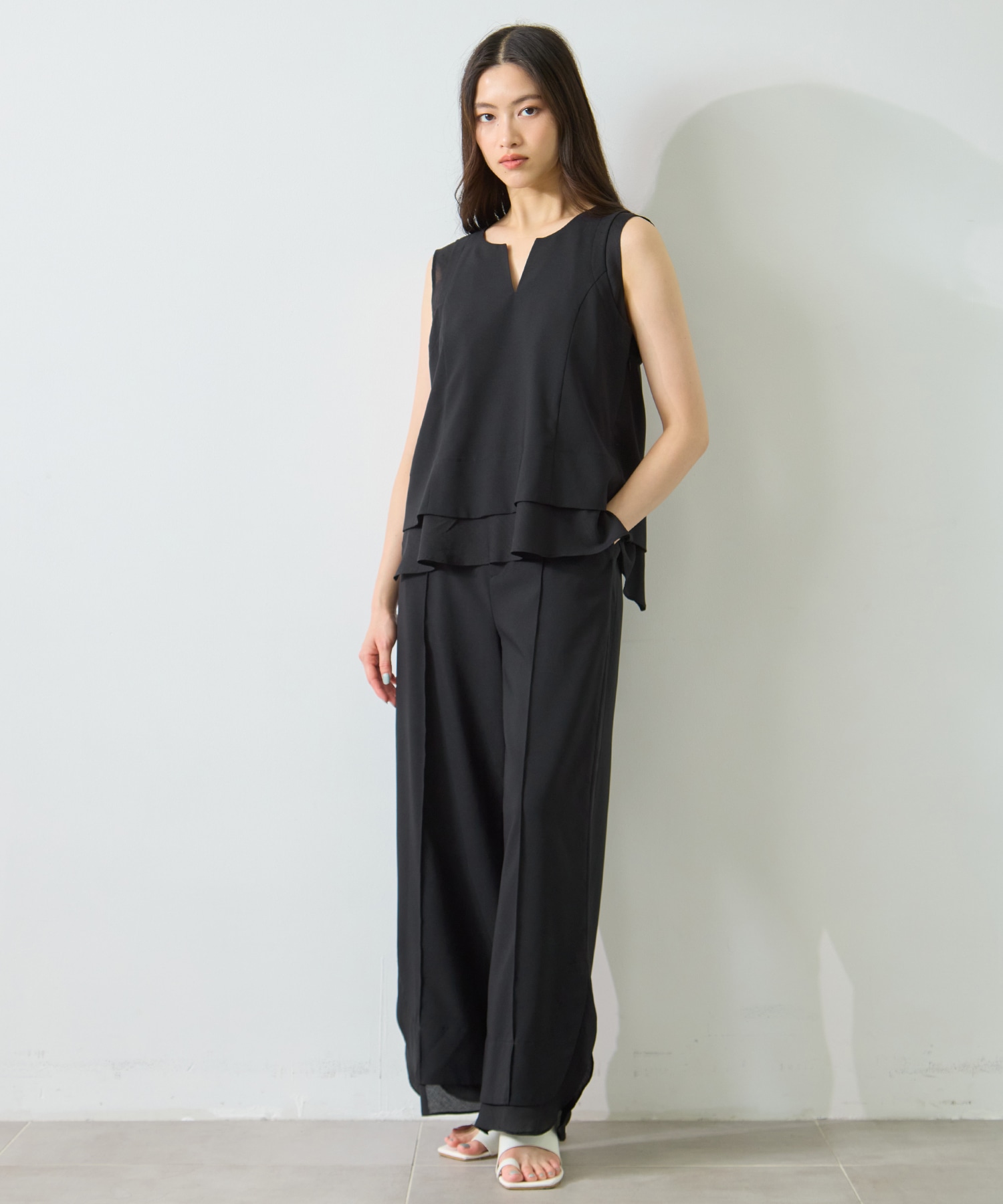 Sheer Layered Blouse STUDIOUS