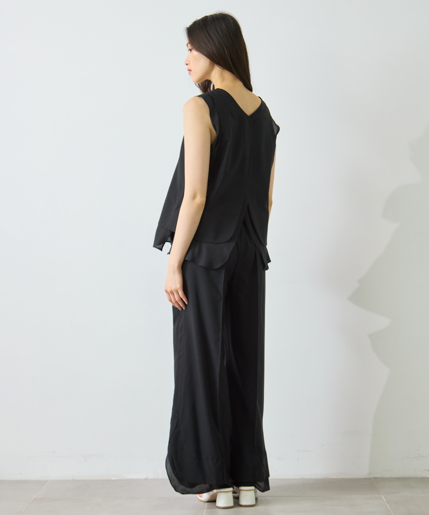 Sheer Layered Trousers STUDIOUS