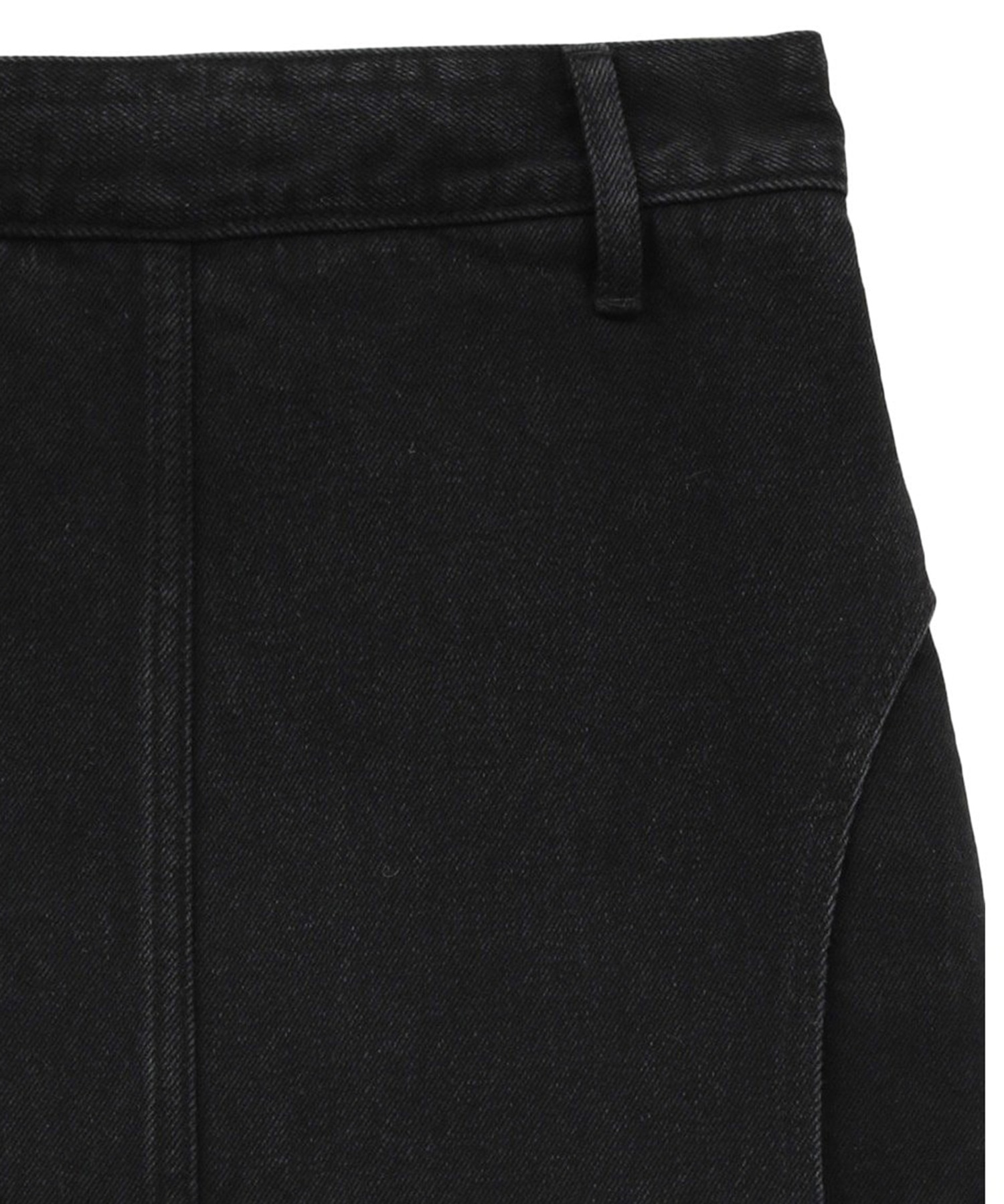 別注サークルカットデニムスカート CLANE