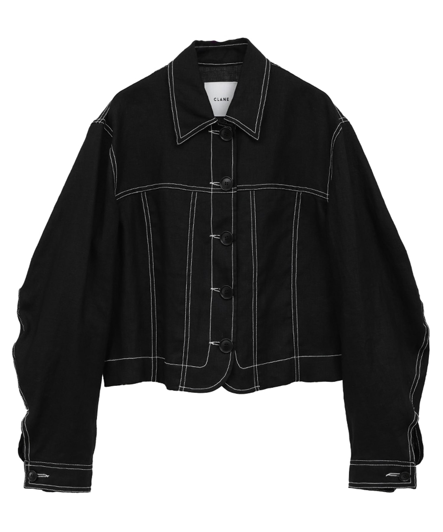 LINEN SHIRT JACKET CLANE