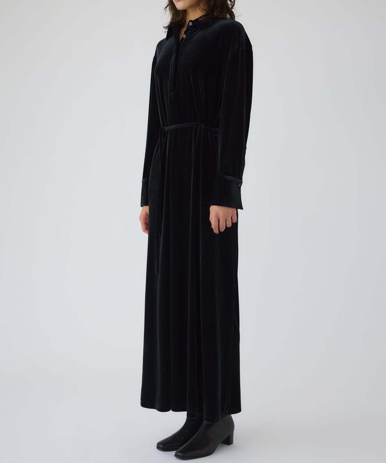 Velour shirt dress RIM.ARK