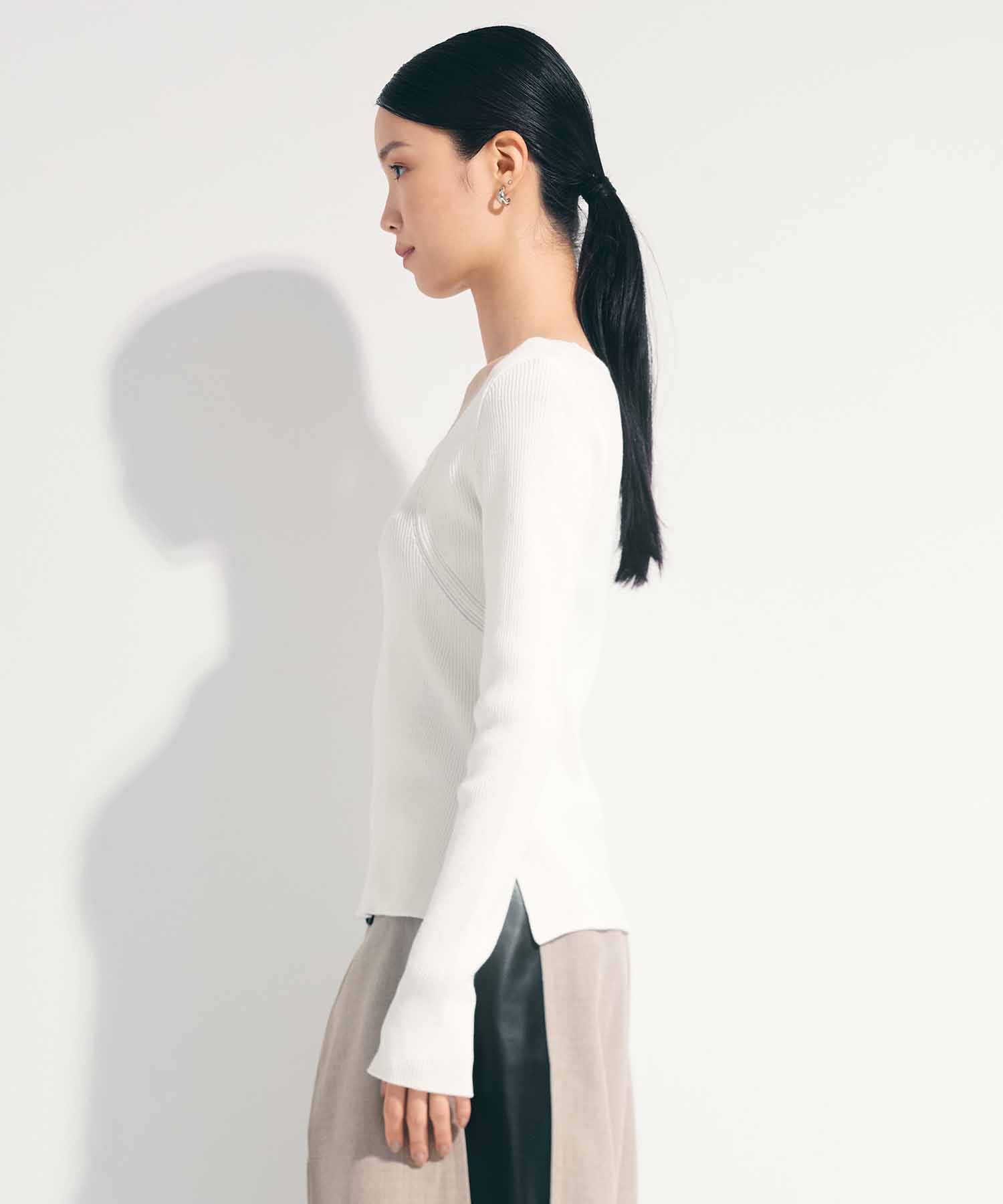 SQUARE RIB KNIT STUDIOUS