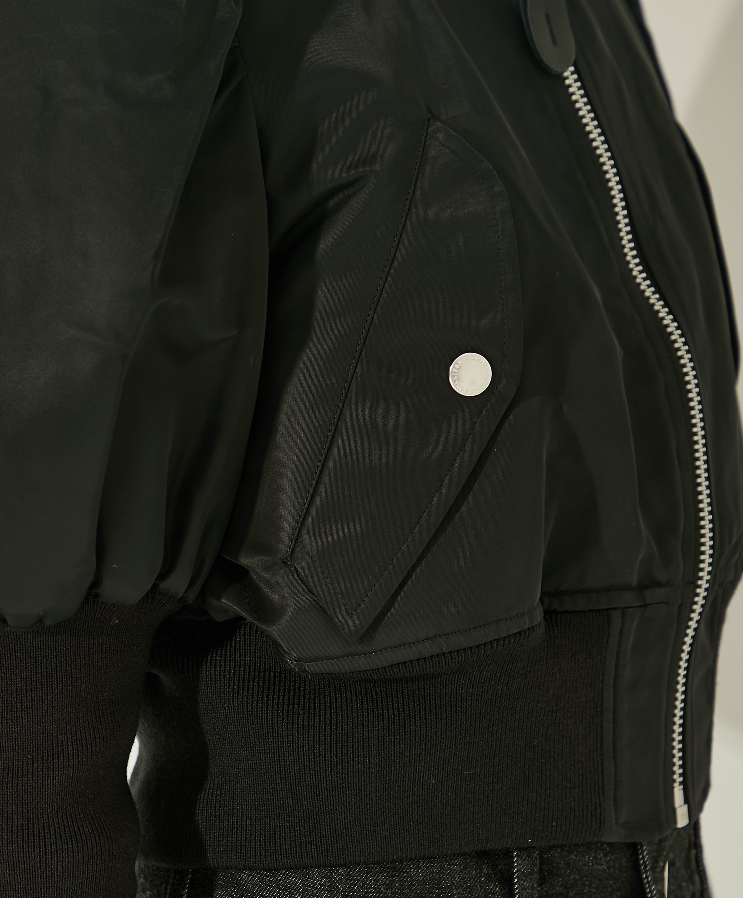 NYLON BOLERO BOMBER JACKET JOHN LAWRENCE SULLIVAN