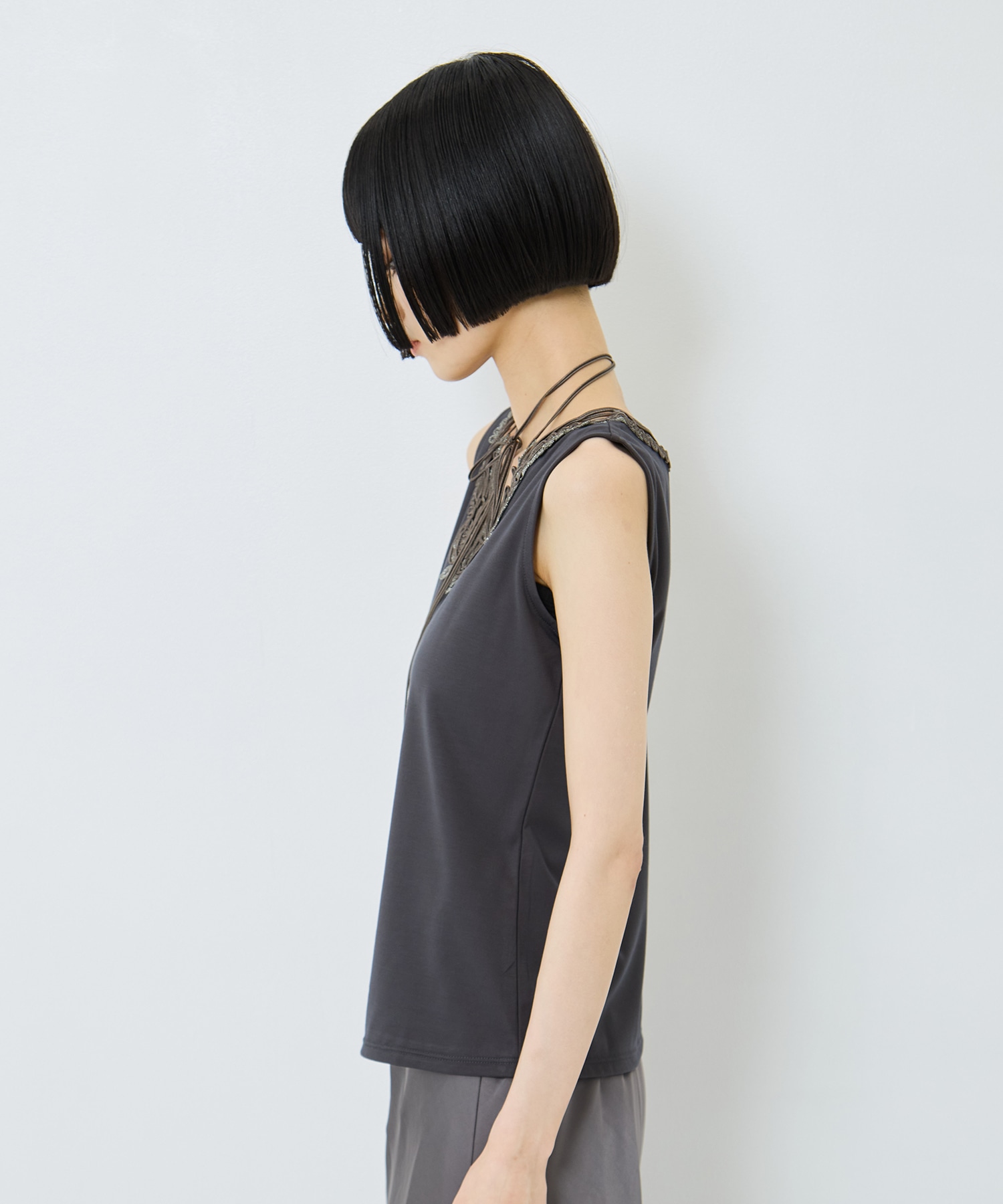 別注embroiddered tops MURRAL