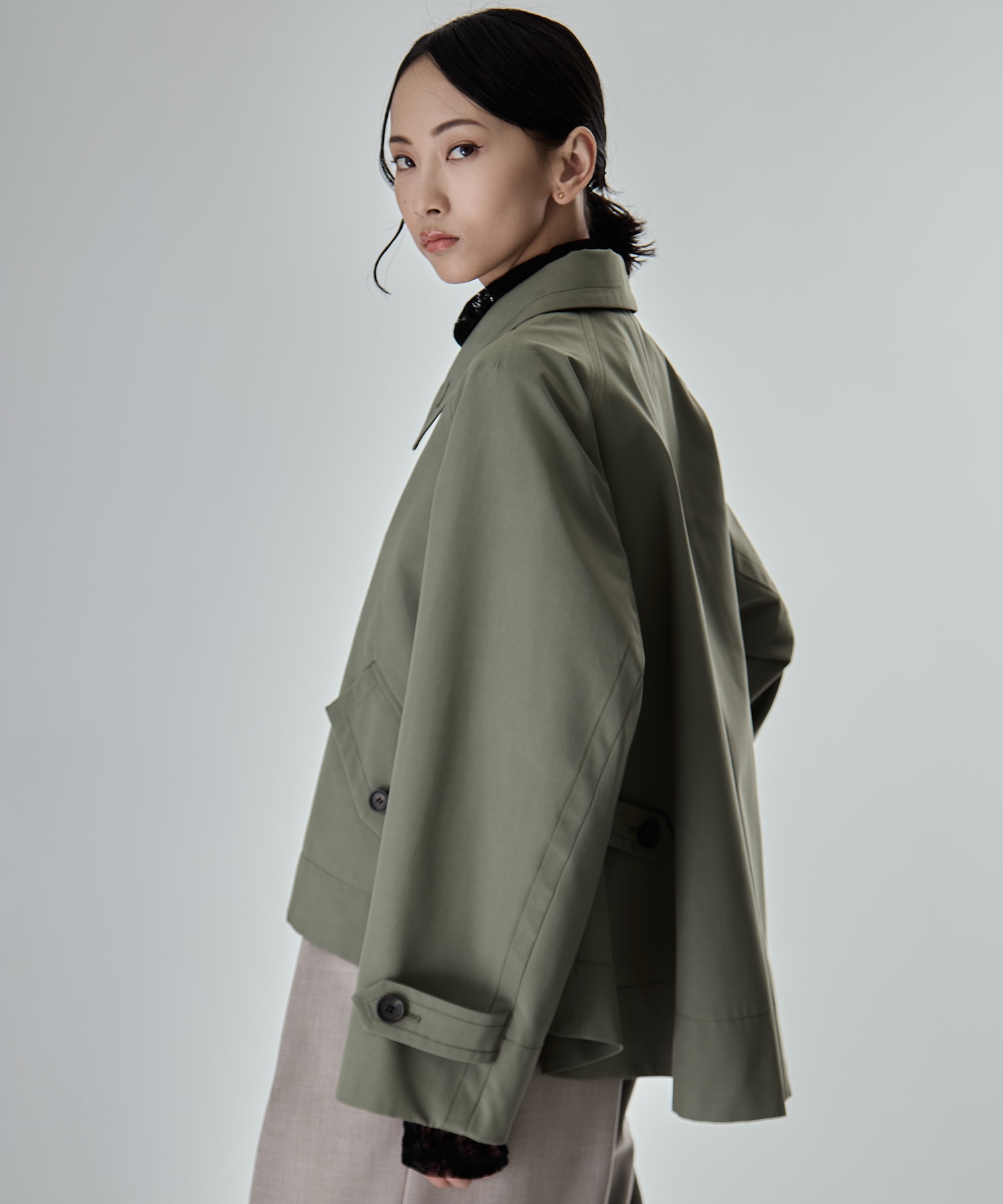 【大人気アイテム】Short Balmacaan Blouson STUDIOUS