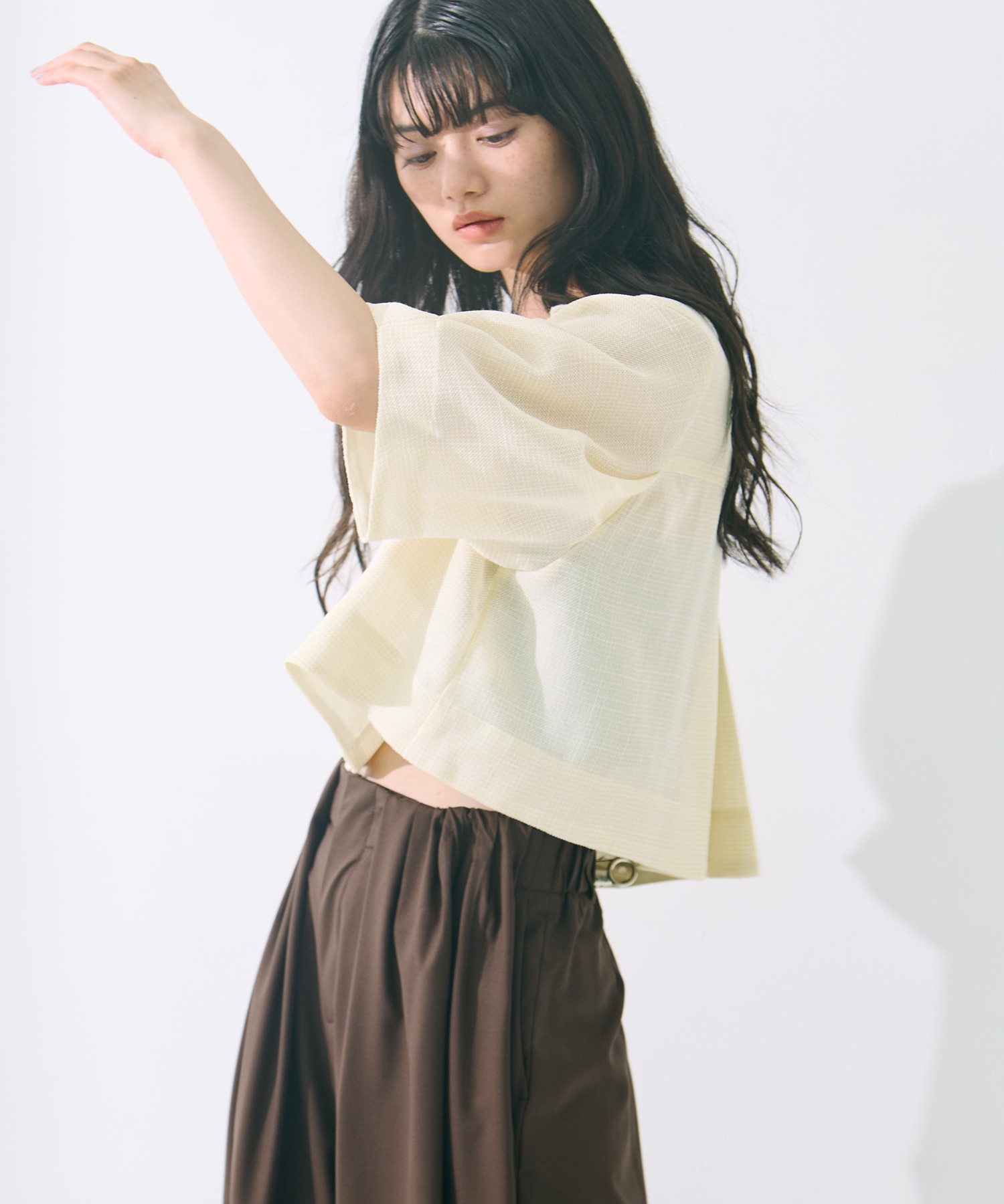 Washable Mesh Blouson STUDIOUS