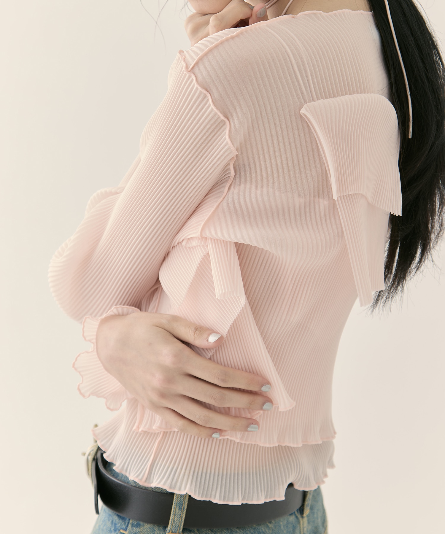 別注 SHEER CARDIGAN kotohayokozawa