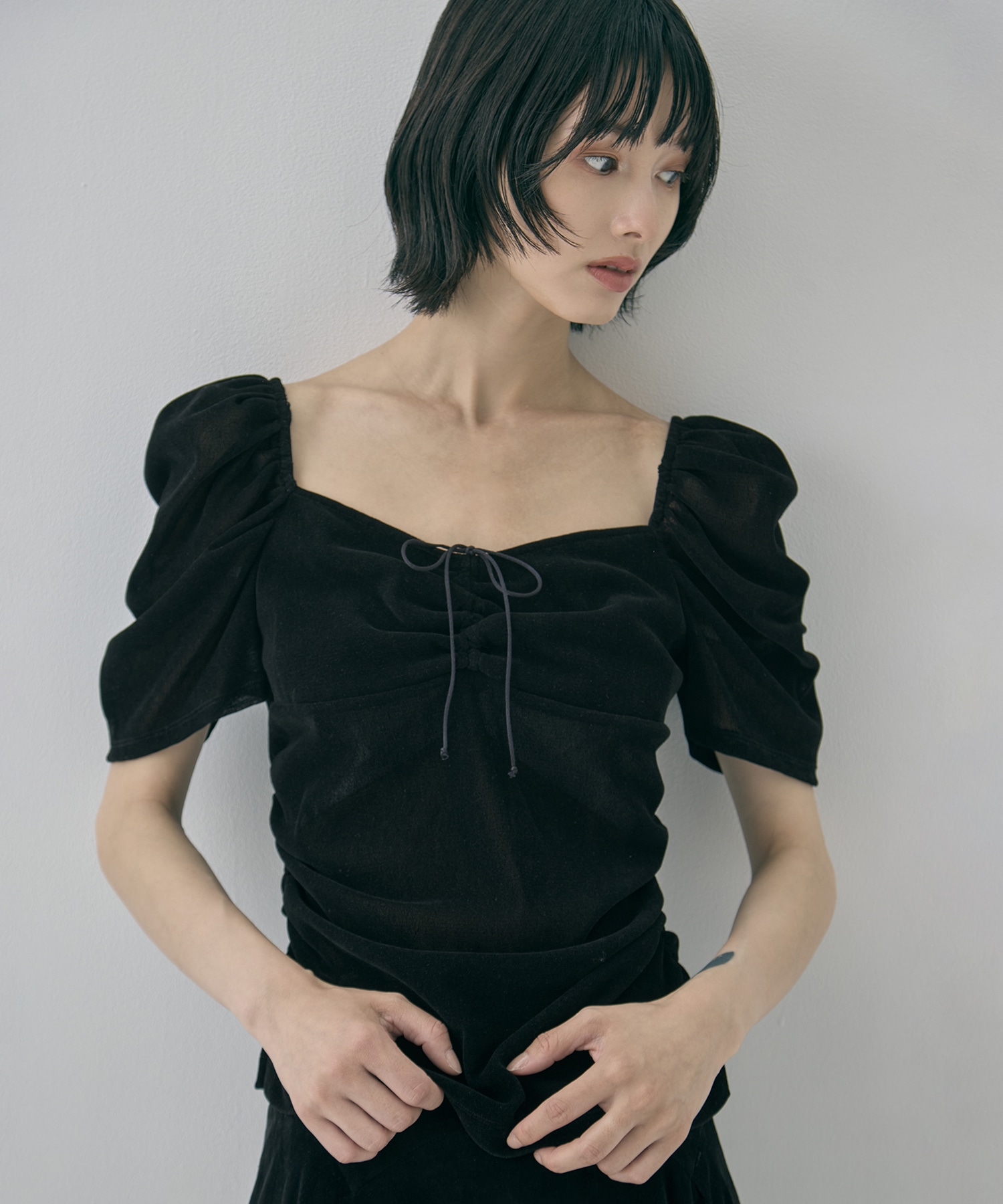 別注 VELOUR TEE FETICO