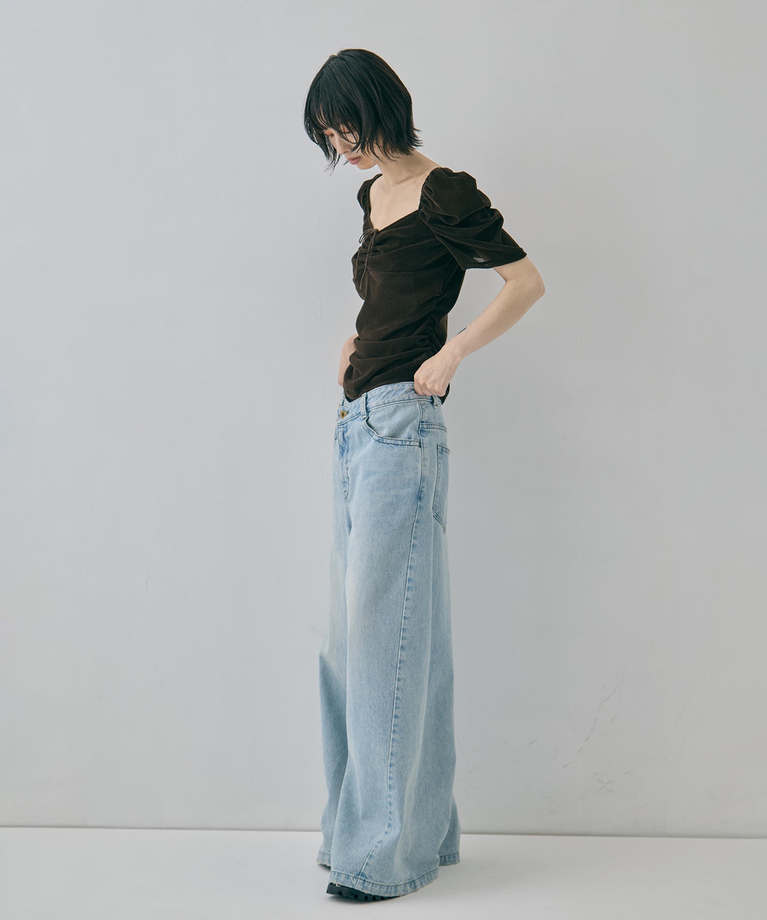 別注 VELOUR TEE FETICO