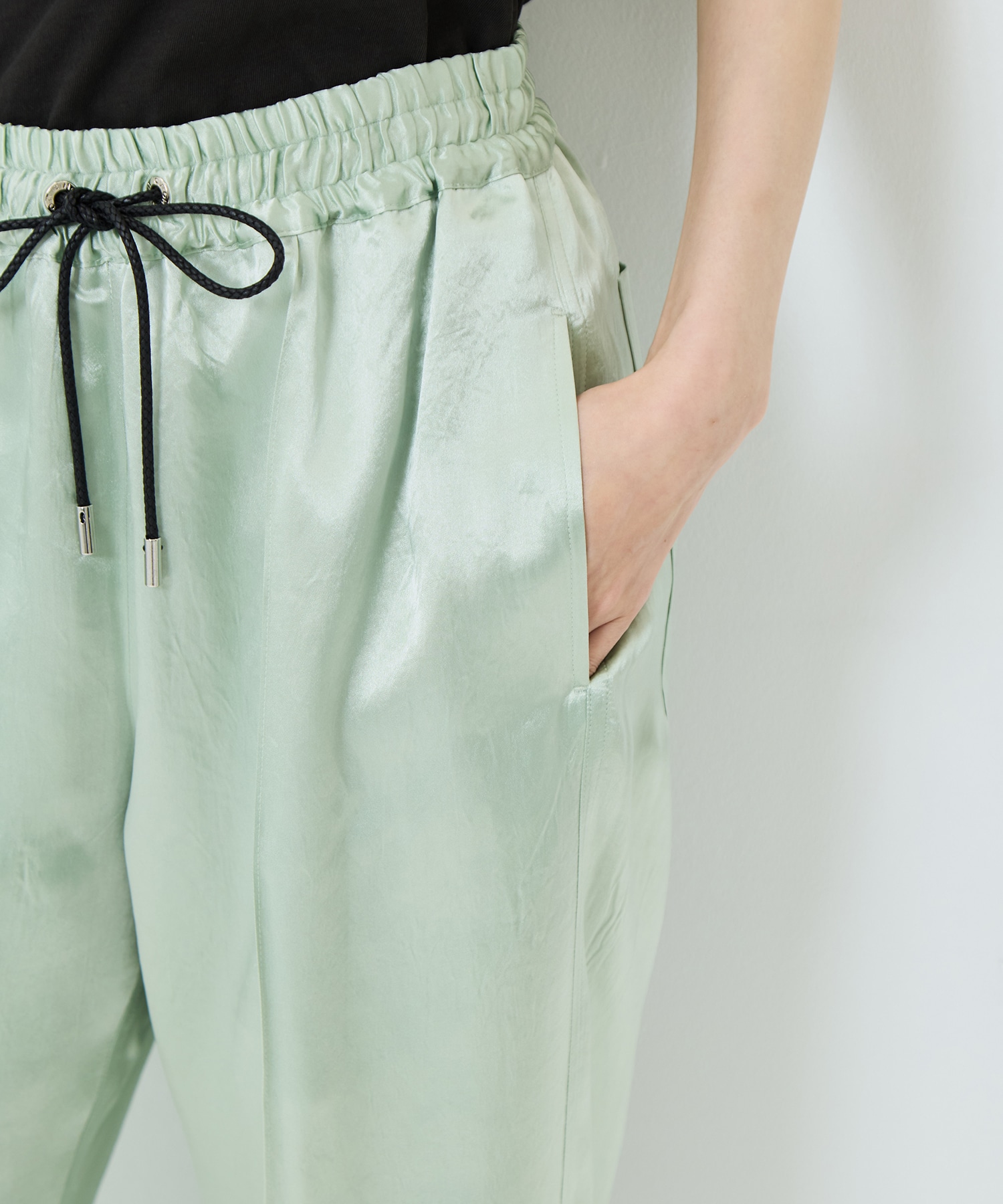 SATIN RELAX PANTS CINOH