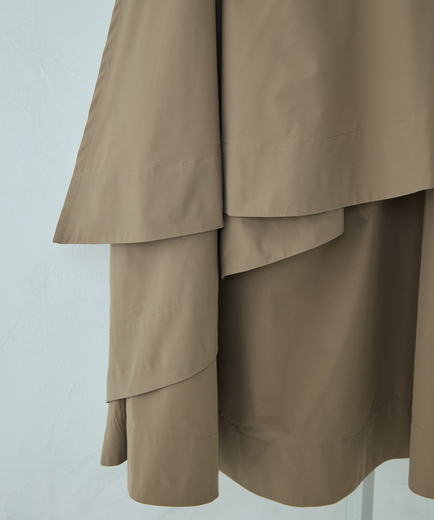 Asymmetry Wrap Layer Skirt STUDIOUS