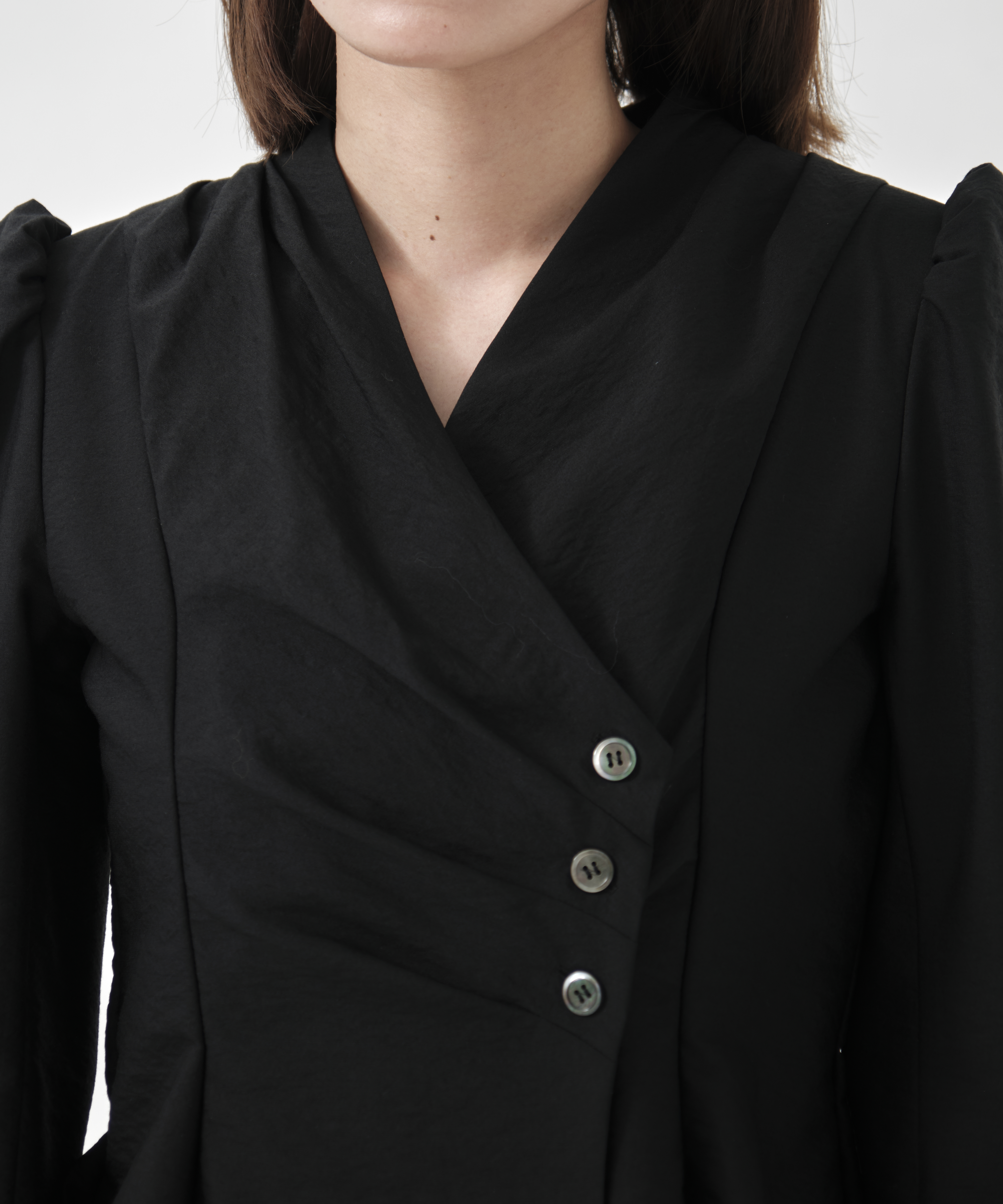 DRAPED WRAP JACKET FETICO