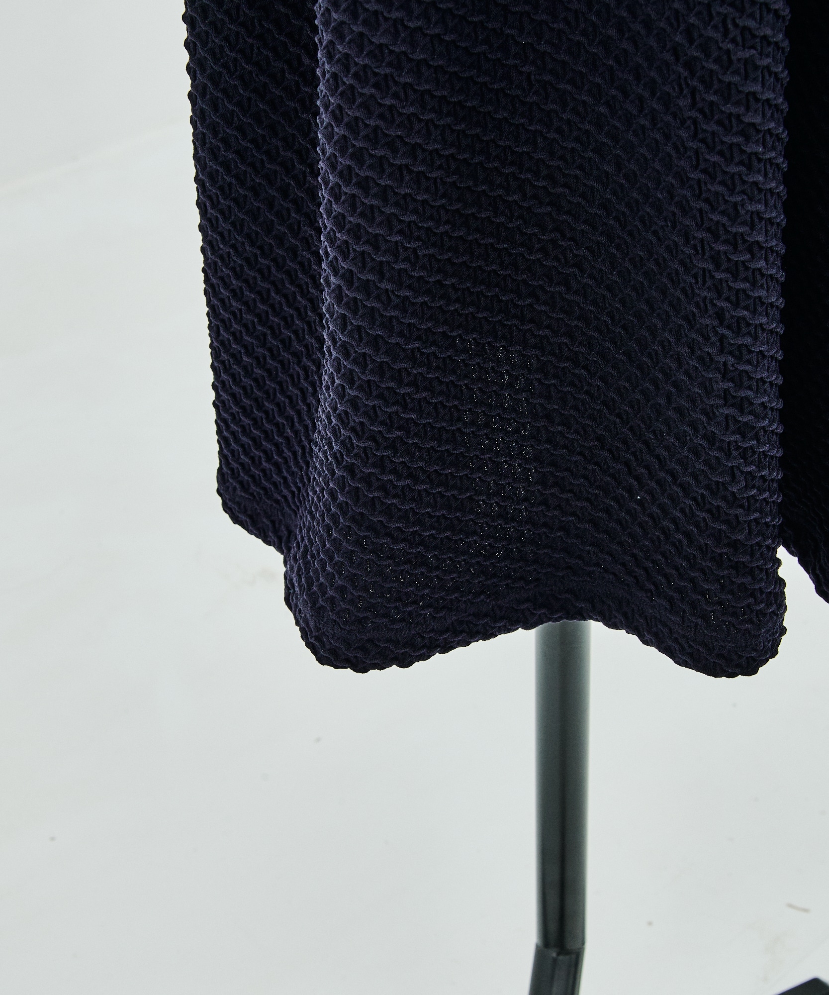 Shirring Jersey Jacquard Pleats Skirt Mame Kurogouchi